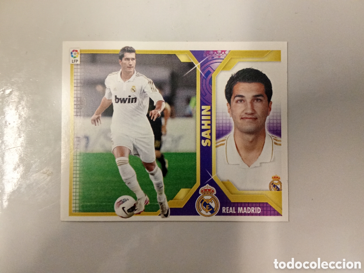 Cromos de F&uacute;tbol: SAHIN REAL MADRID FICHAJE 33 LIGA ESTE 2011 2012 11-12 SIN PEGAR