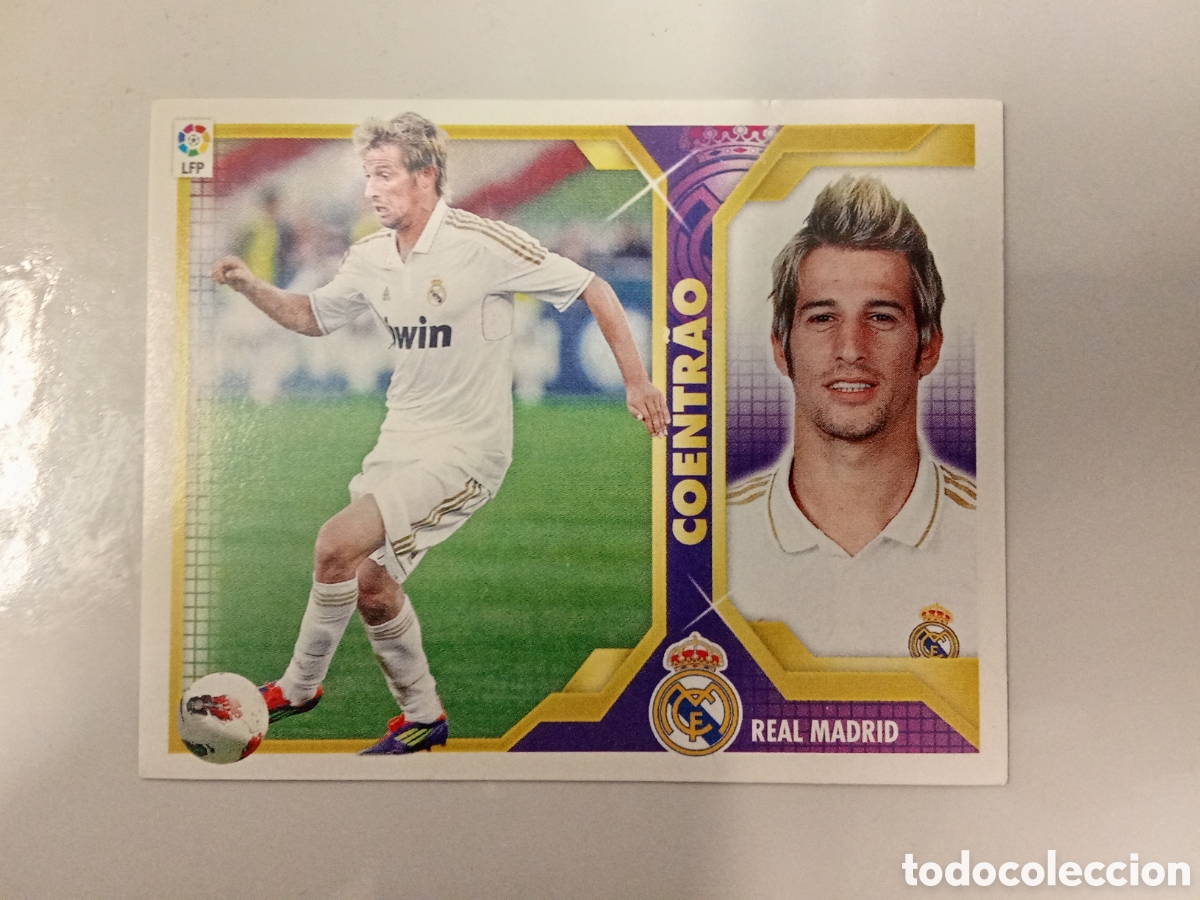 Cromos de F&uacute;tbol: COENTRAO REAL MADRID FICHAJE 16 LIGA ESTE 2011 2012 11-12 SIN PEGAR