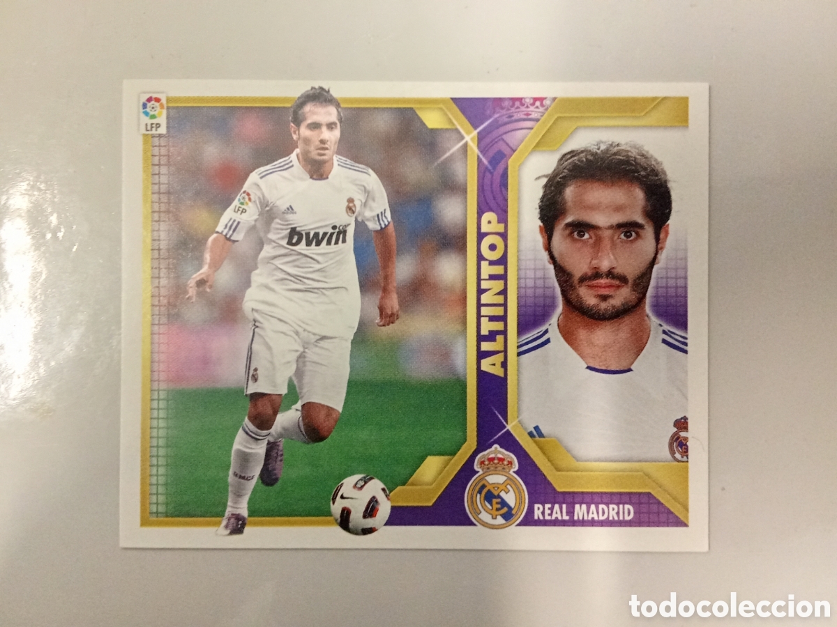 Cromos de F&uacute;tbol: ALTINTOP REAL MADRID VERSION LIGA ESTE 2011 2012 11-12 SIN PEGAR