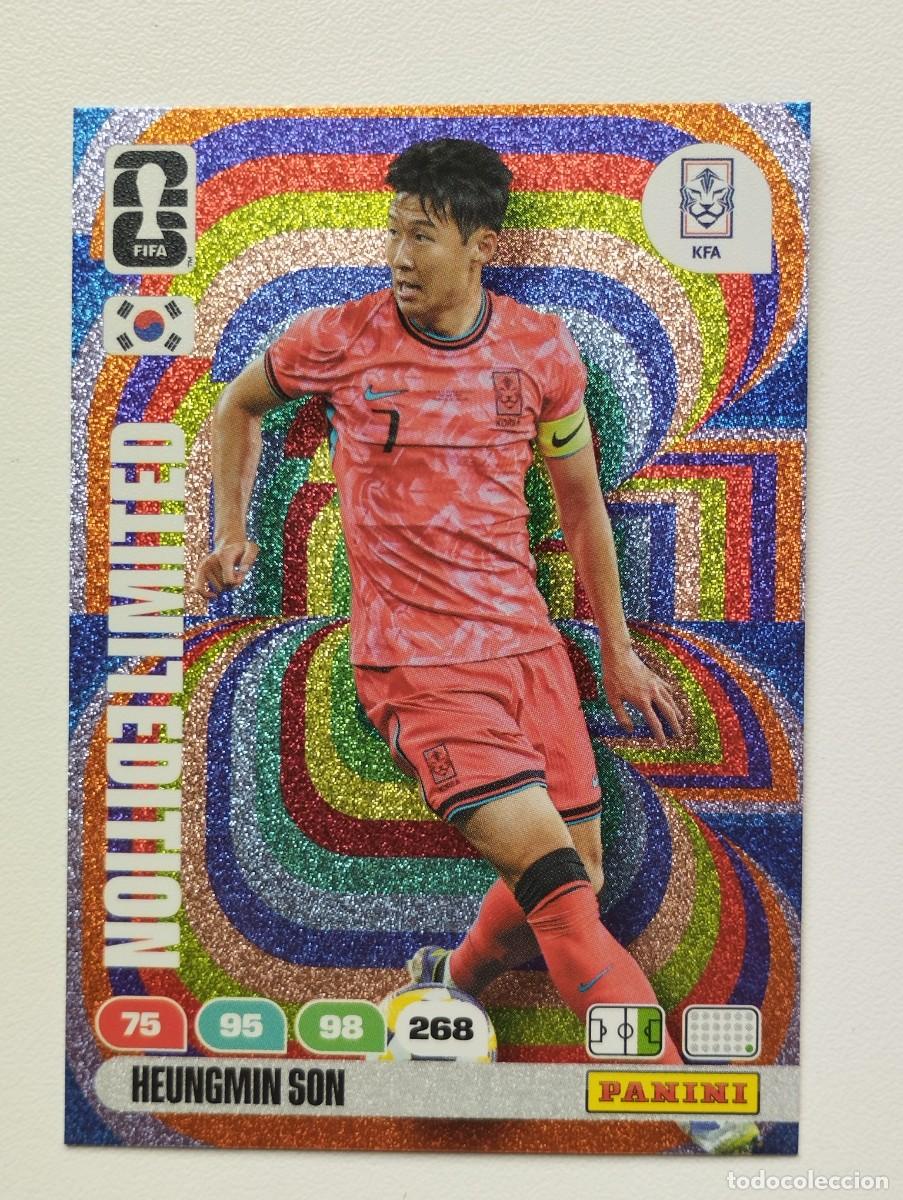 Cromos de F&uacute;tbol: CROMO CARD ADRENALYN MUNDIAL WORLD CUP 2026 LIMITED EDITION HEUNGMIN SON COREA DEL SUR
