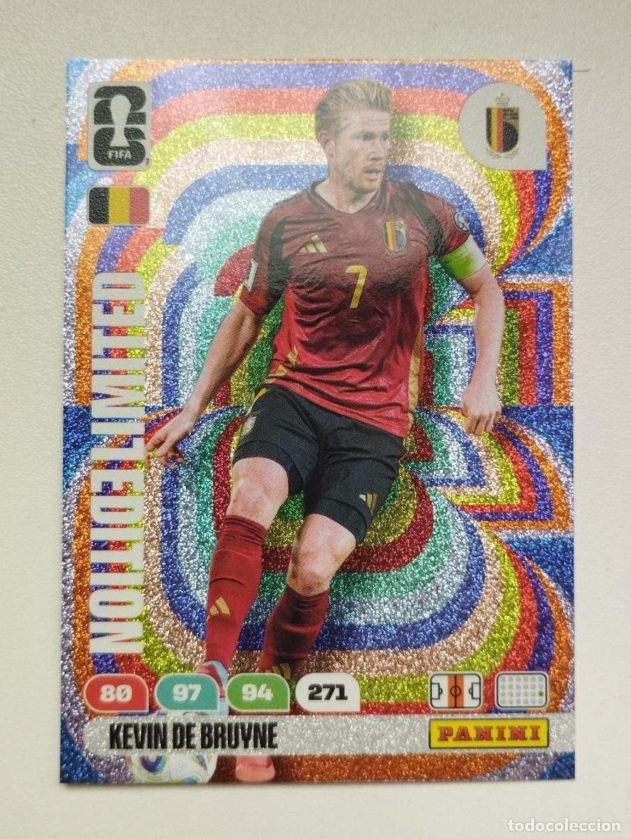 Cromos de Futebol: CROMO CARD ADRENALYN MUNDIAL WORLD CUP 2026 LIMITED EDITION KEVIN DE BRUYNE BELGICA