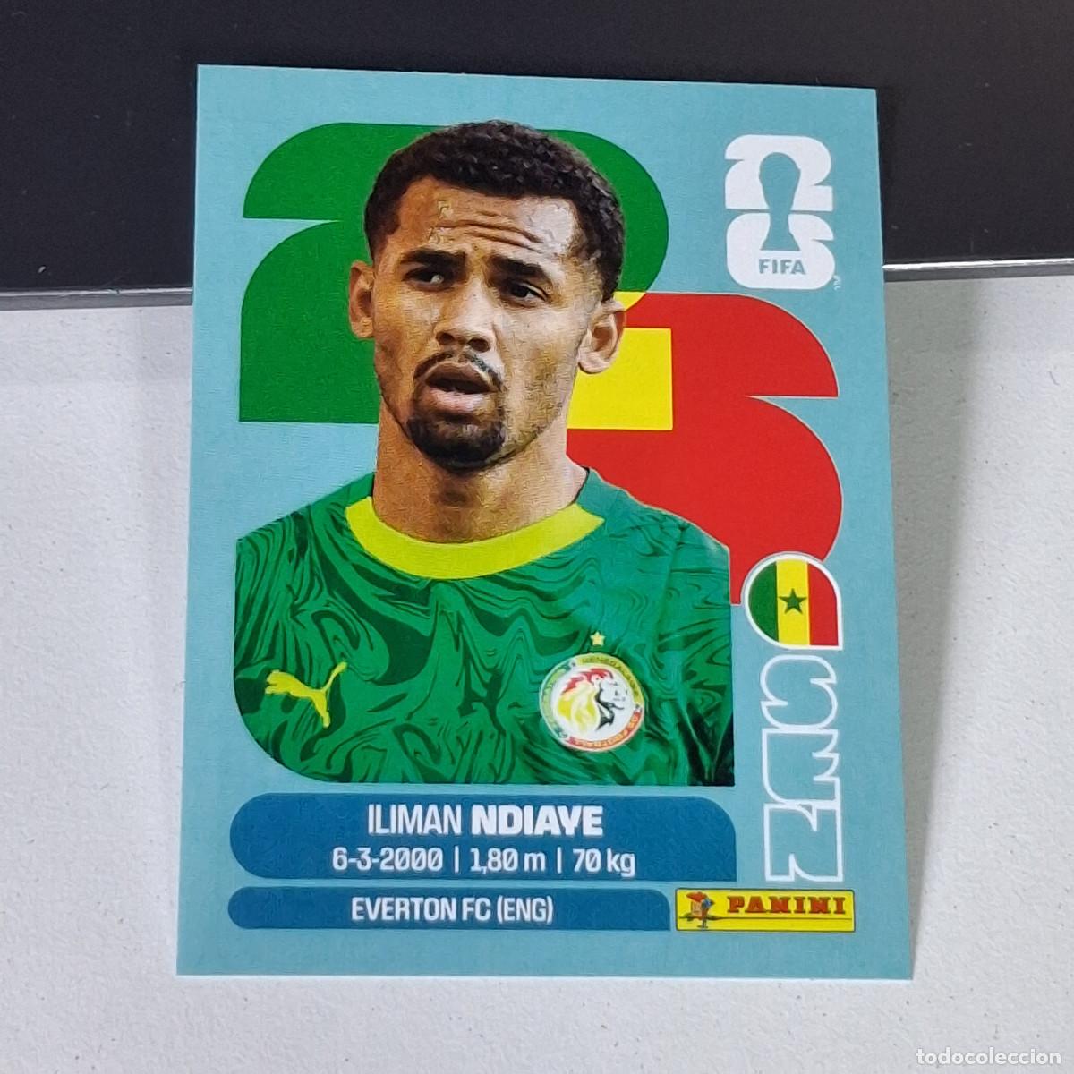 Cromos de F&uacute;tbol: A30 SEN18 ILIMAN NDIAYE 18 SENEGAL SEN MUNDIAL FIFA WORLD CUP 2026 STICKER PANINI