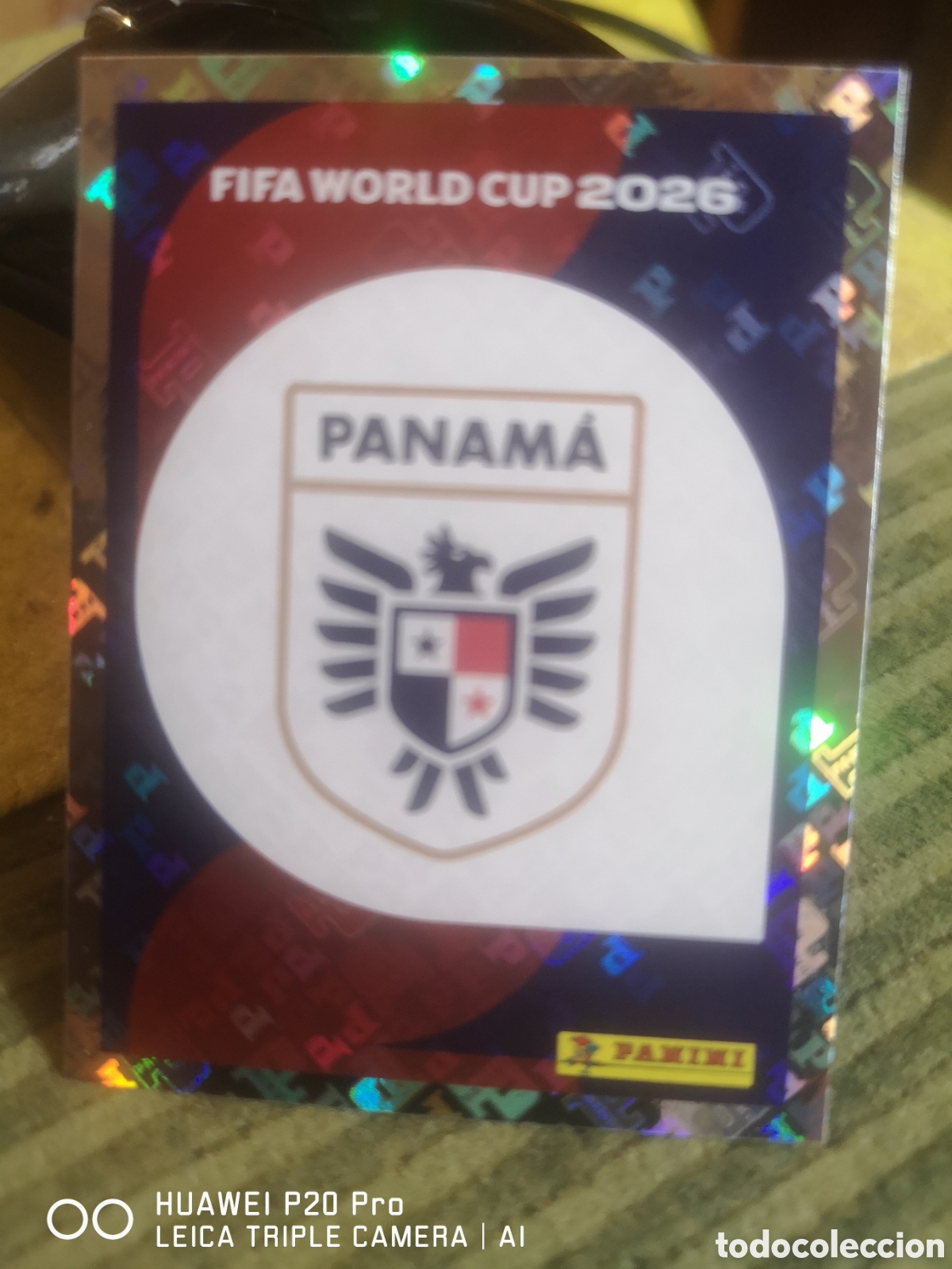 Cromos de F&uacute;tbol: MUNDIAL FIFA WORLD CUP 2026 STICKER ESCUDO LOGO PANAMA - PAN 1