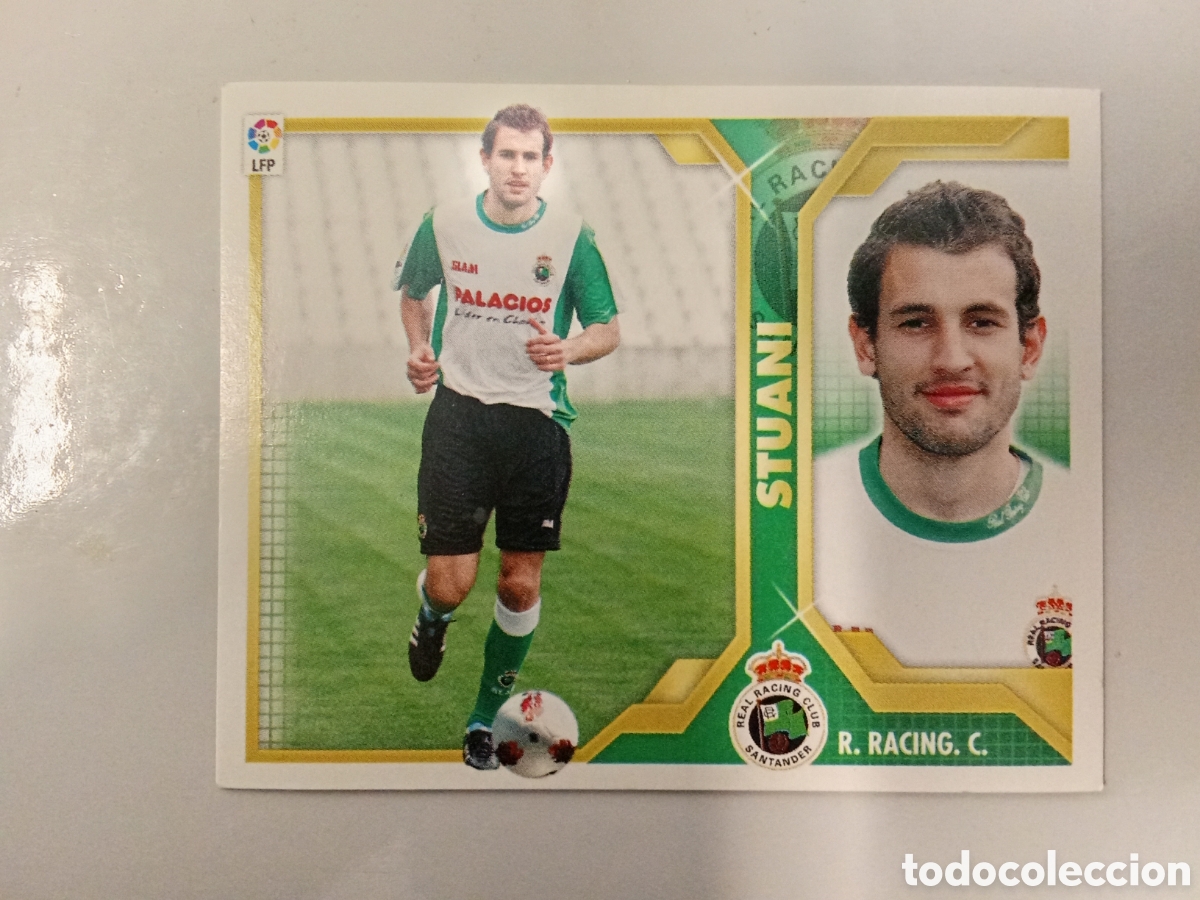 Fu&szlig;ball-Sticker: STUANI RACING SANTANDER COLOCA LIGA ESTE 2011 2012 11-12 SIN PEGAR
