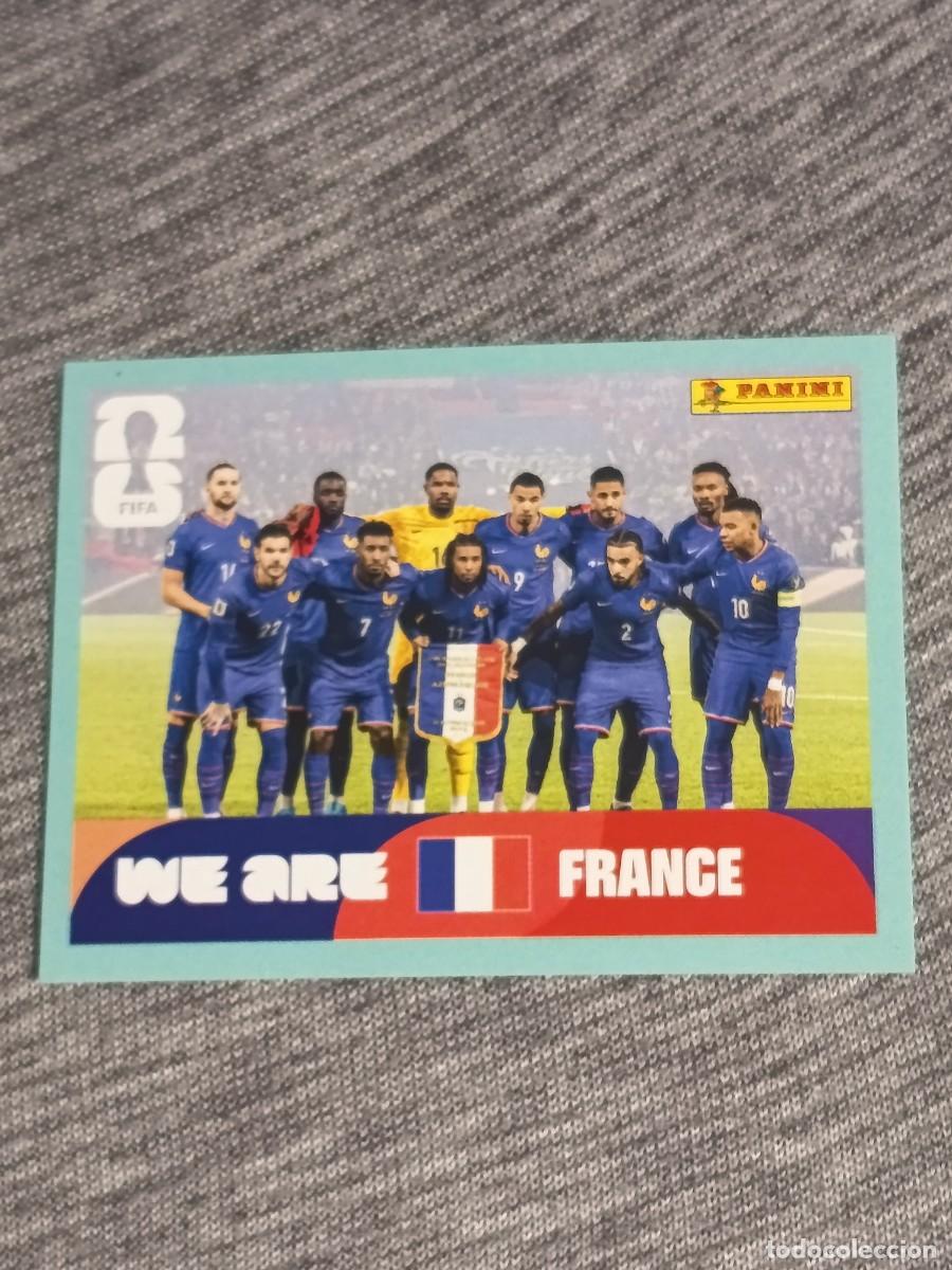 Cromos de F&uacute;tbol: ALINEACI&Oacute;N FRANCIA FRA 13 STICKER MUNDIAL 2026 PANINI FIFA WORLD CUP NUEVO