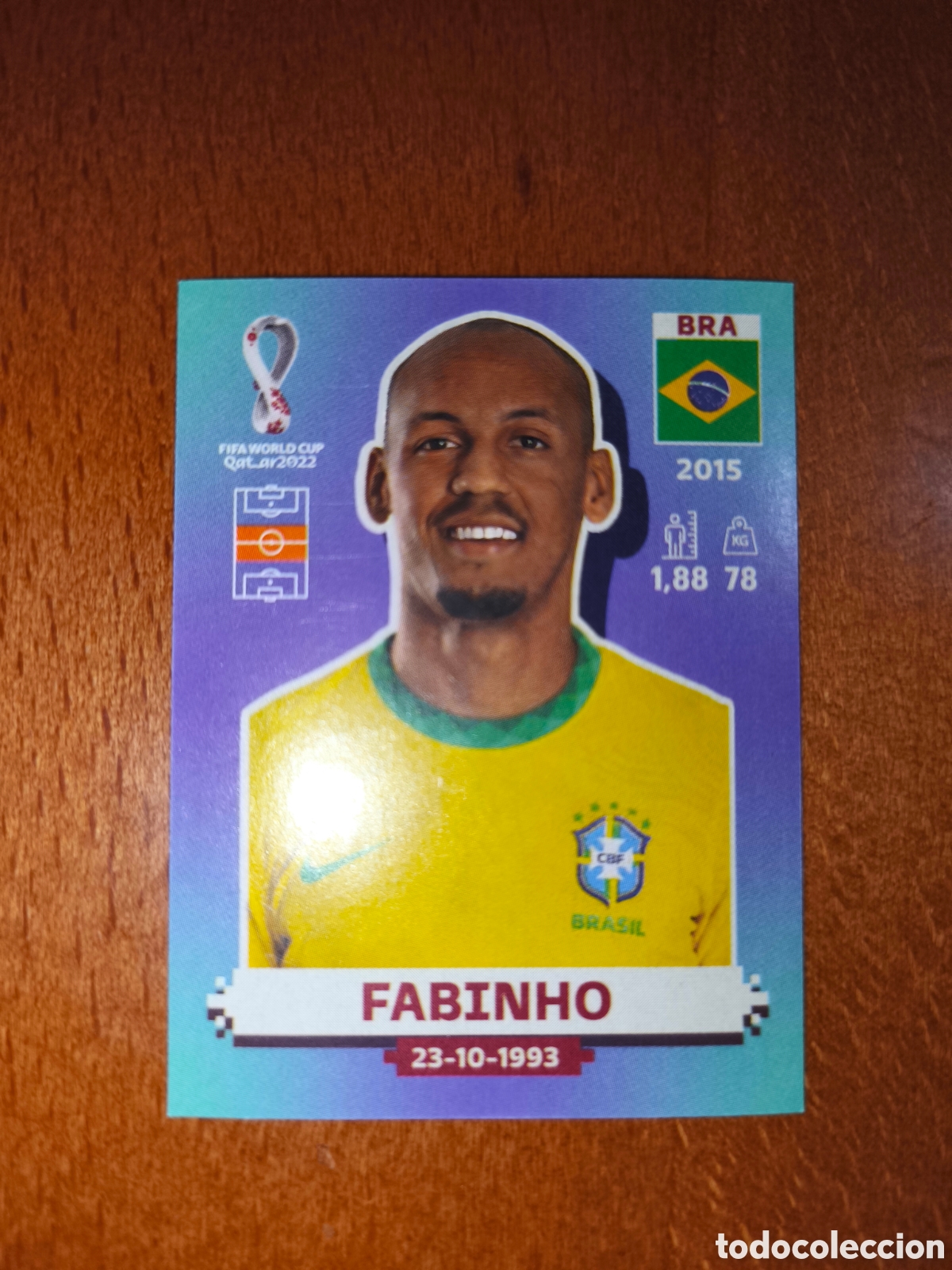 Figurine di Calcio: Fabinho BRA 12 Fifa World Cup Qatar 2022 Brasil