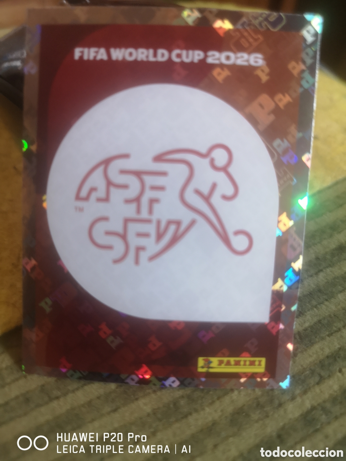 Figurine di Calcio: MUNDIAL FIFA WORLD CUP 2026 STICKER ESCUDO SUIZA - SUI 1