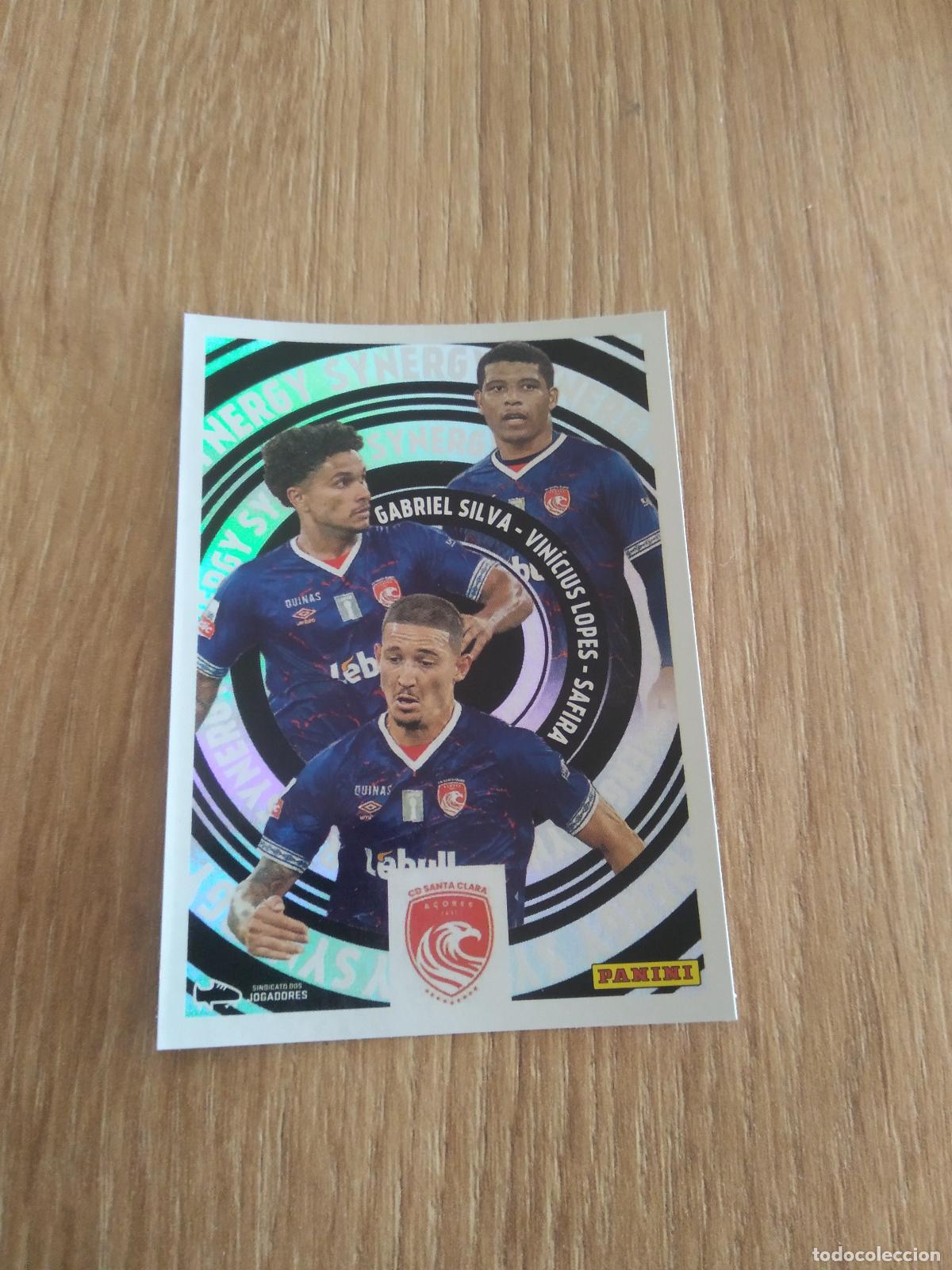 Cartes &agrave; collectionner de Football: 430 SILVA SAFIRA VINICIUS LOPES CROMO FUTBOL PANINI PORTUGAL 2024-2025 FUTEBOL 24-25 LIGA BETCLIC