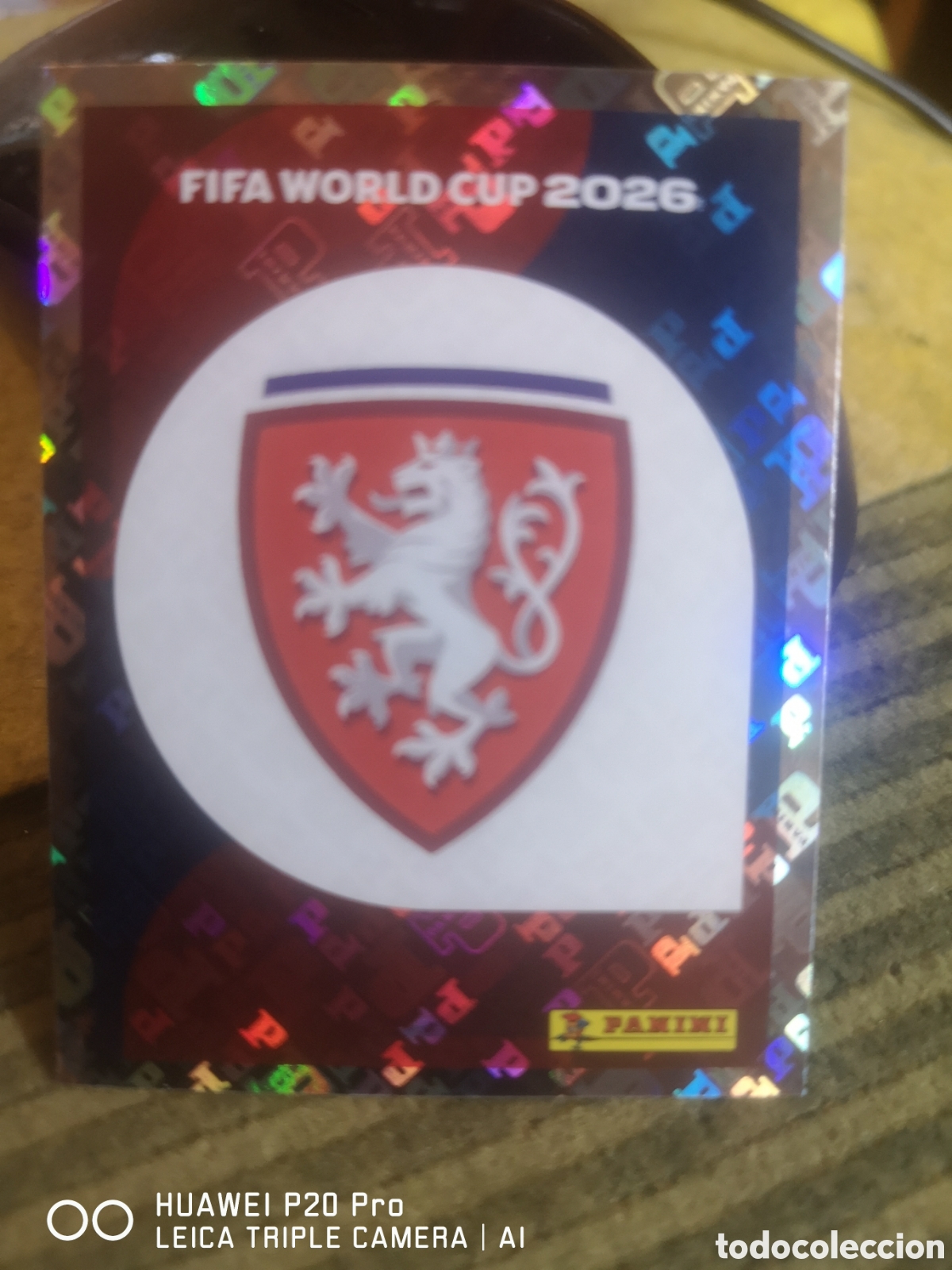 Cartes &agrave; collectionner de Football: MUNDIAL FIFA WORLD CUP 2026 STICKER ESCUDO LOGO CHEQUIA - CZE 1