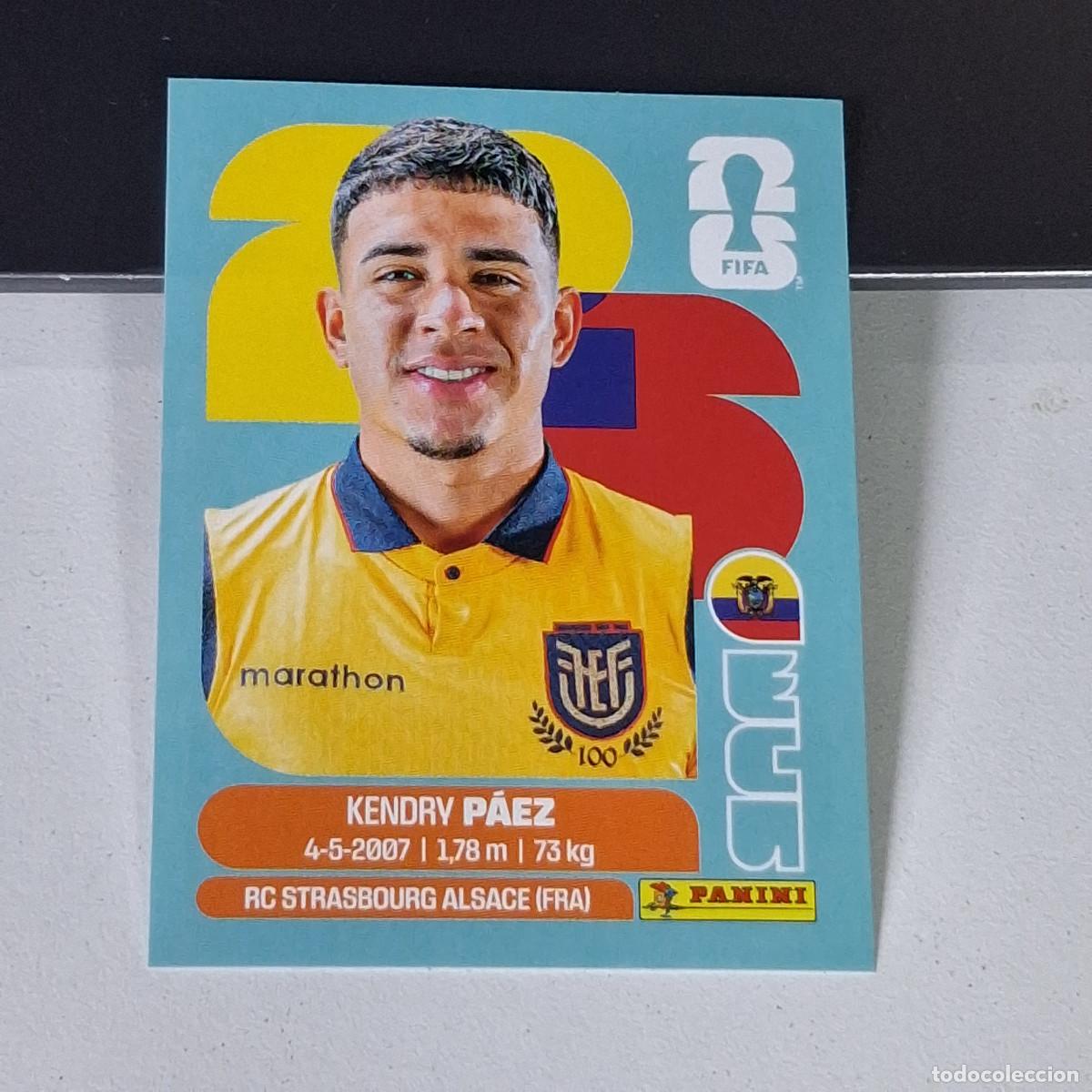 Cartes &agrave; collectionner de Football: A30 ECU11 KENDRY P&Aacute;EZ 11 ECU MUNDIAL FIFA WORLD CUP 2026 STICKER PANINI