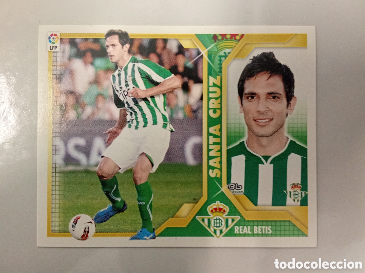 Football Stickers: SANTA CRUZ BETIS FICHAJE 52 LIGA ESTE 2011 2012 11-12 SIN PEGAR