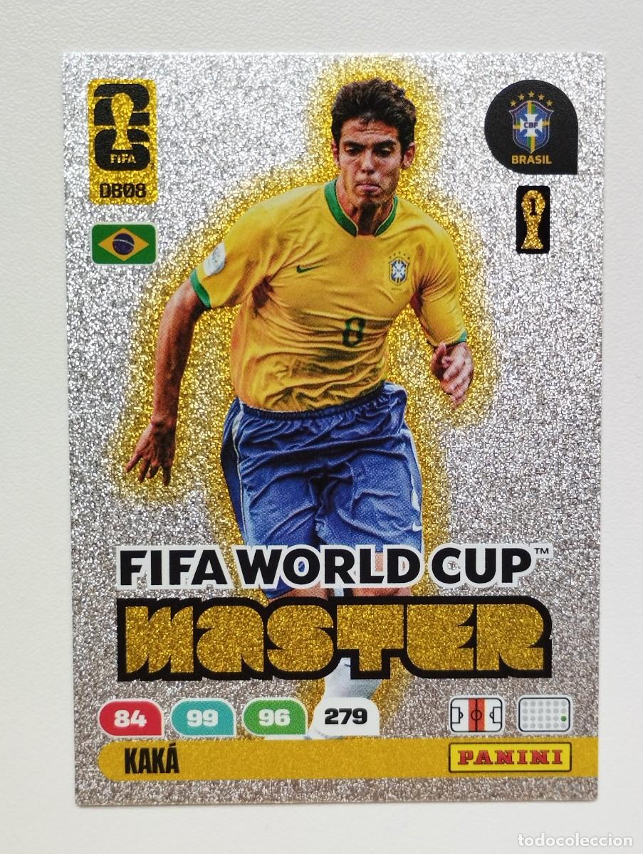 Football Stickers: CROMO CARD ADRENALYN MUNDIAL WORLD CUP 2026 MASTER DB08 KAKA BRASIL