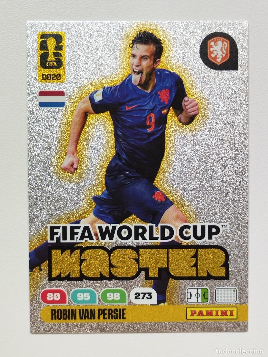 Cartes &agrave; collectionner de Football: CROMO CARD ADRENALYN MUNDIAL WORLD CUP 2026 MASTER DB20 ROBIN VAN PERSIE HOLANDA PAISES BAJOS