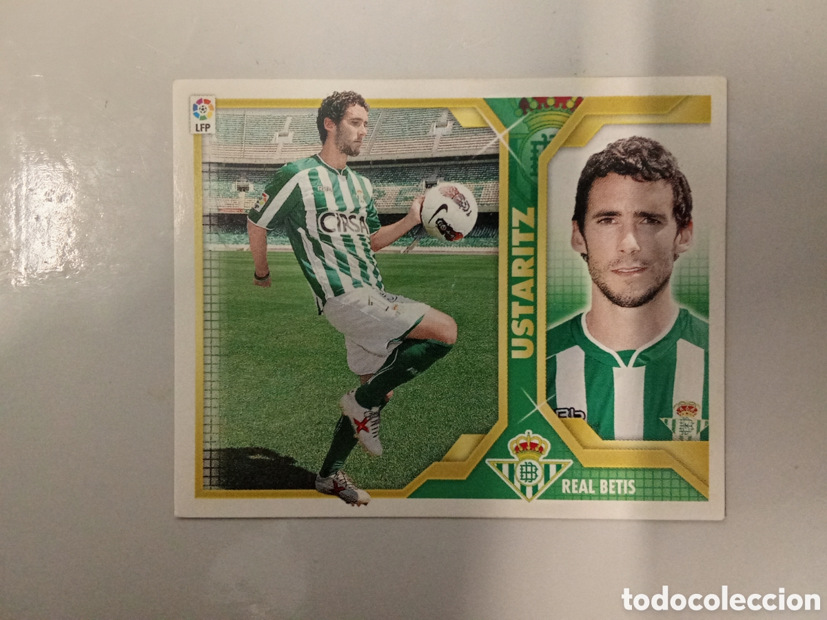 Cartes &agrave; collectionner de Football: USTARITZ BETIS COLOCA LIGA ESTE 2011 2012 11-12 SIN PEGAR