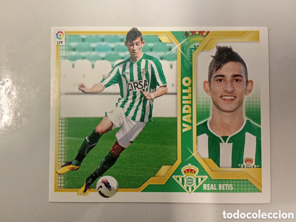 Cartes &agrave; collectionner de Football: VADILLO BETIS COLOCA LIGA ESTE 2011 2012 11-12 SIN PEGAR