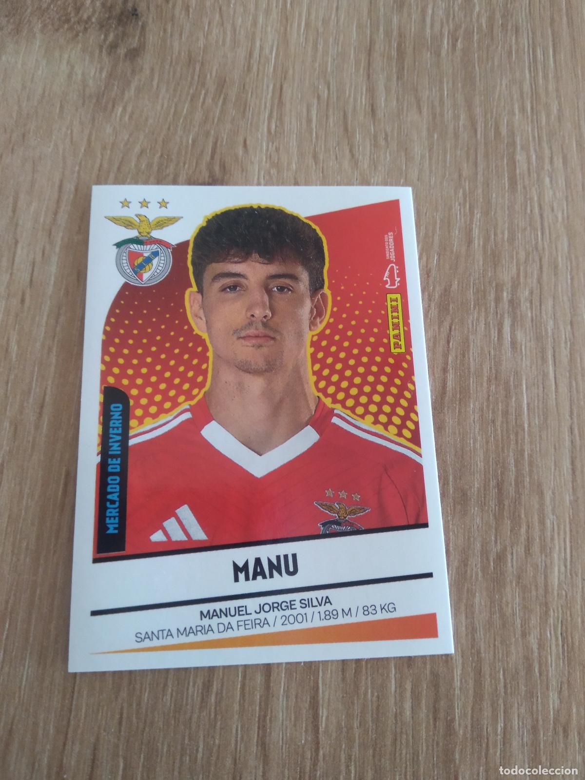 Cromos de F&uacute;tbol: 445 MANU BENFICA CROMO FUTBOL PANINI LIGA PORTUGAL 2024-2025 FUTEBOL 24-25 LIGA BETCLIC