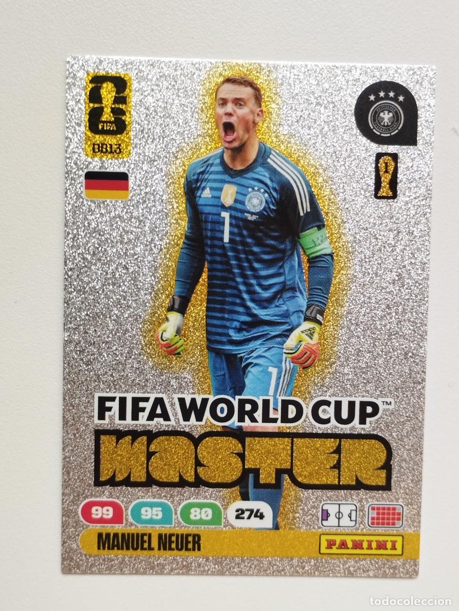 Cromos de F&uacute;tbol: CROMO CARD ADRENALYN MUNDIAL WORLD CUP 2026 MASTER DB13 MANUEL NEUER ALEMANIA