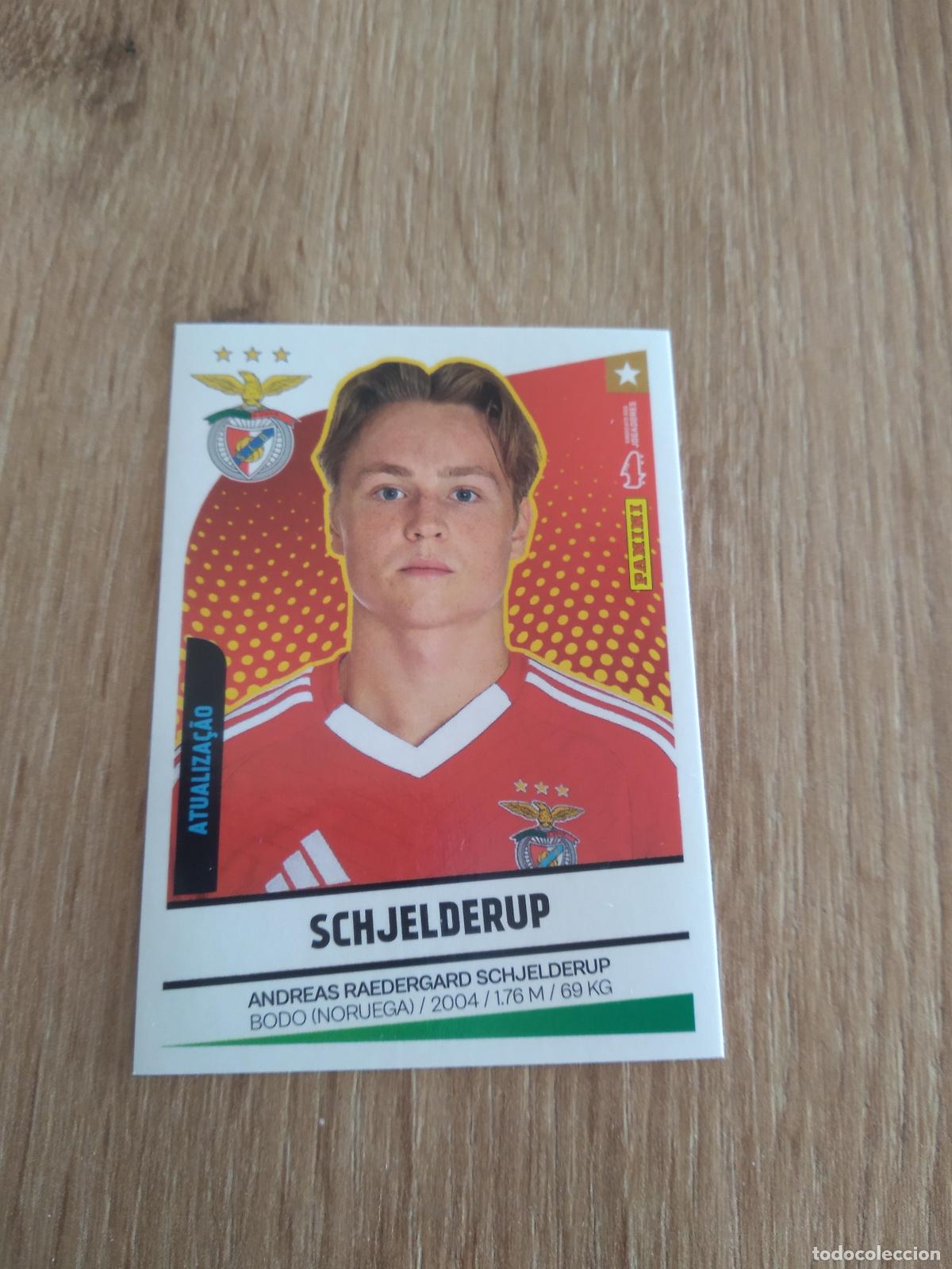 Cromos de F&uacute;tbol: 448 SCHJELDERUP BENFICA CROMO FUTBOL PANINI LIGA PORTUGAL 2024-2025 FUTEBOL 24-25 LIGA BETCLIC