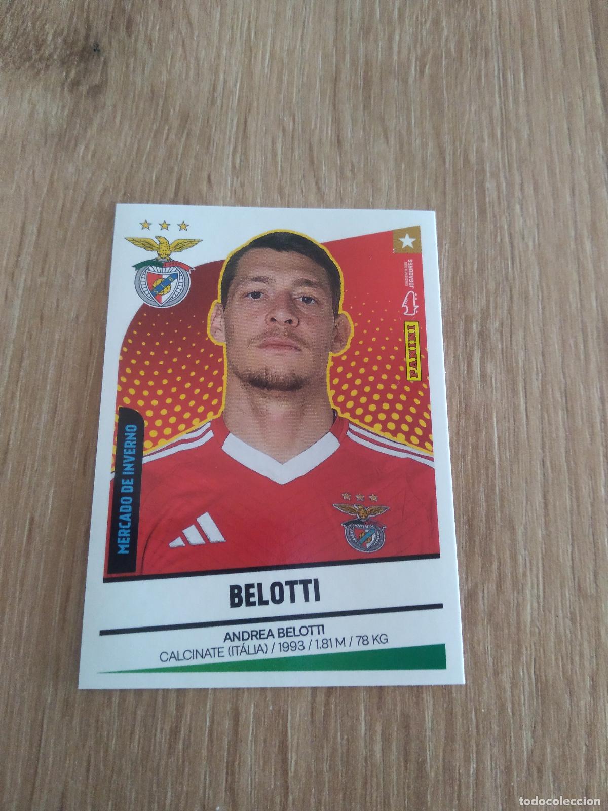 Cromos de F&uacute;tbol: 449 BELOTTI BENFICA CROMO FUTBOL PANINI LIGA PORTUGAL 2024-2025 FUTEBOL 24-25 LIGA BETCLIC