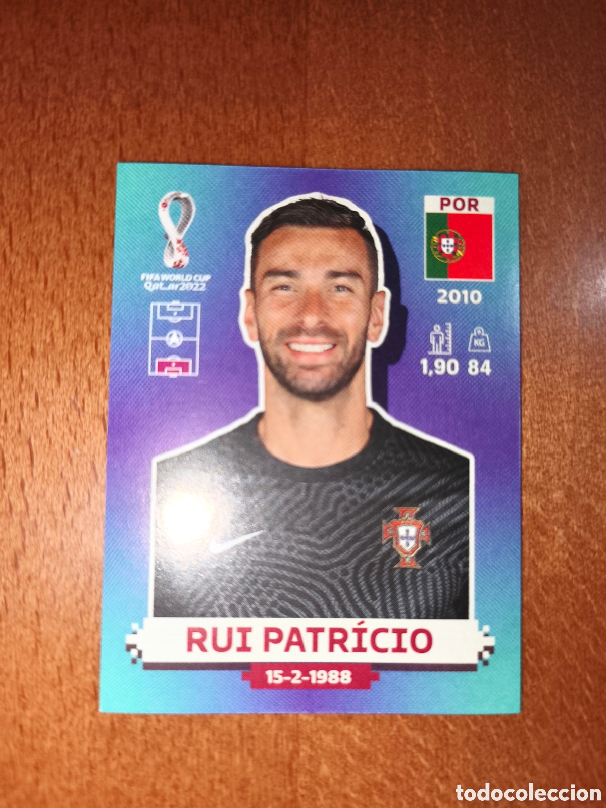 Cromos de F&uacute;tbol: Rui Patricio POR 4 Fifa World Cup Qatar 2022 Portugal