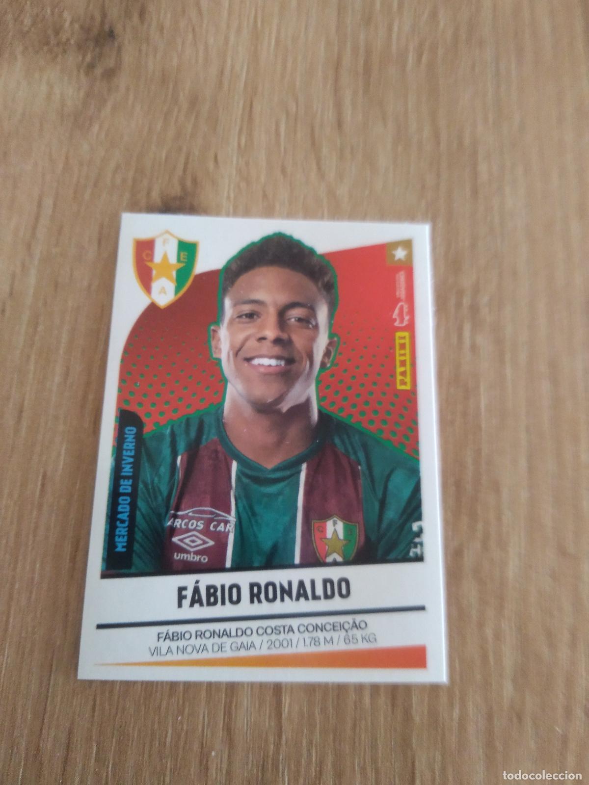 Cromos de F&uacute;tbol: 458 FABIO RONALDO ESTRELA CROMO FUTBOL PANINI LIGA PORTUGAL 2024-2025 FUTEBOL 24-25 LIGA BETCLIC