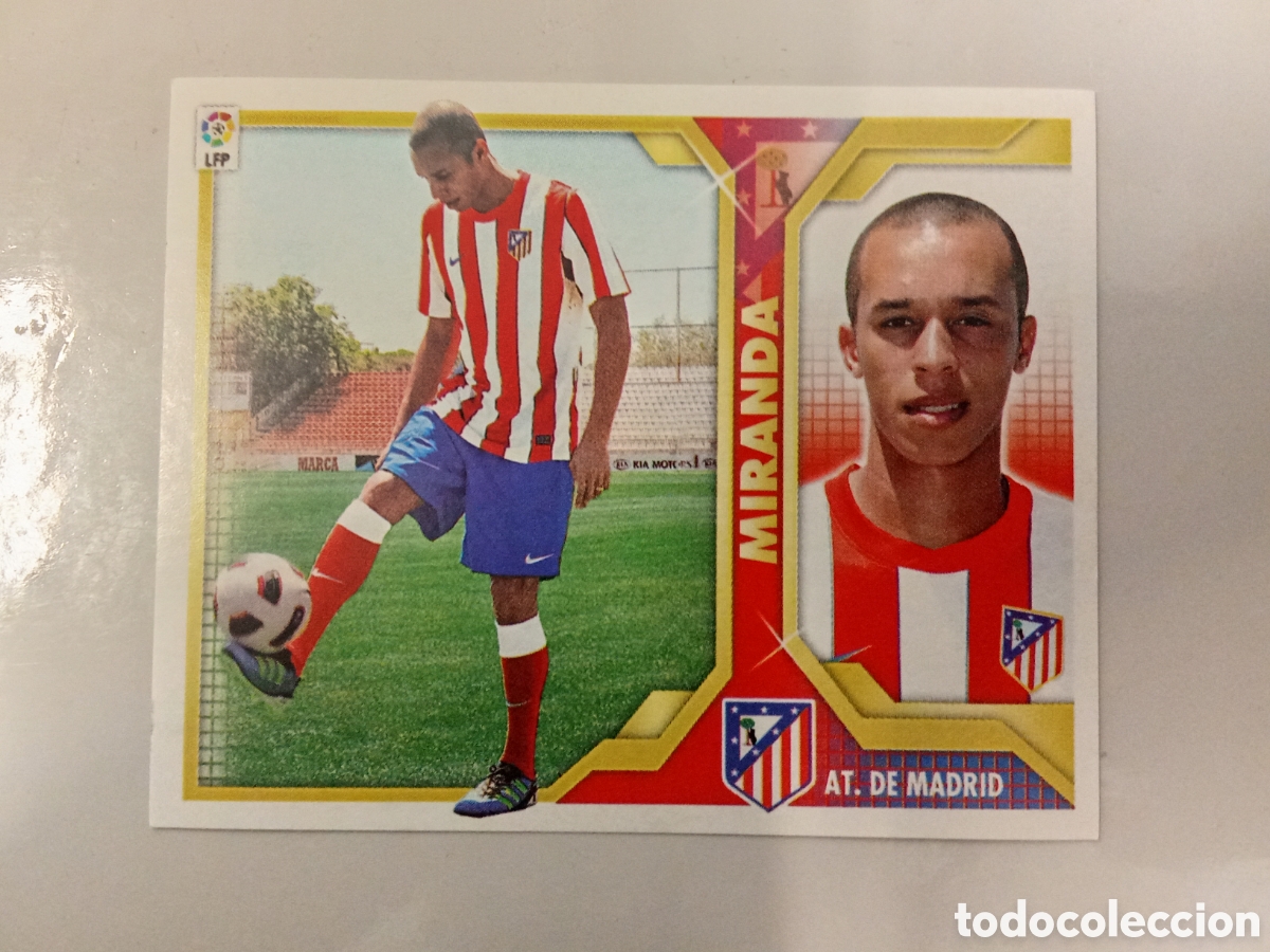 Football Stickers: MIRANDA AT MADRID FICHAJE 14 LIGA ESTE 2011 2012 11-12 SIN PEGAR