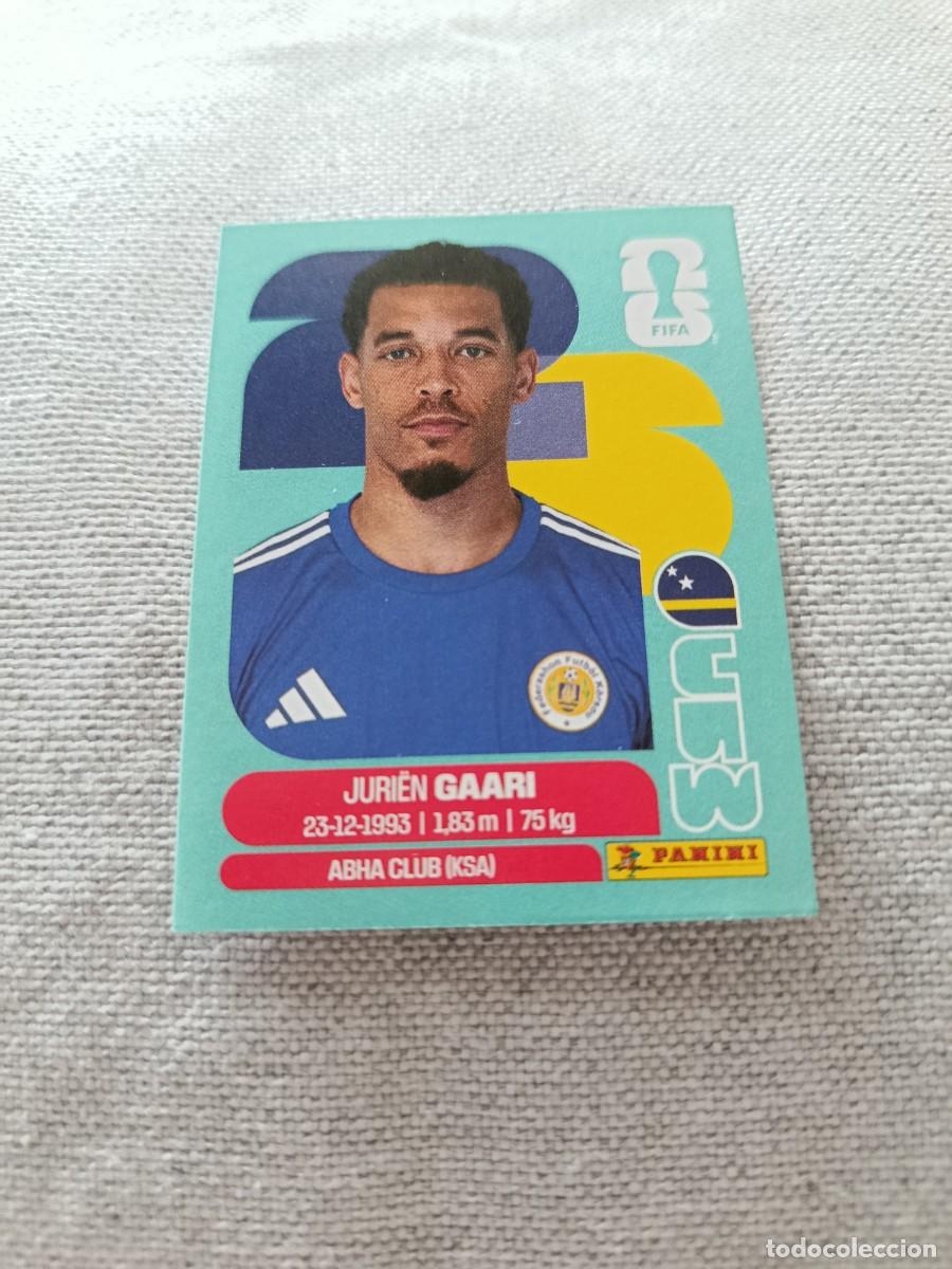 Cromos de F&uacute;tbol: Panini Mundial 2026 Estados Unidos-Mexico. 5- Gaari. Curazao. Nunca pegado.