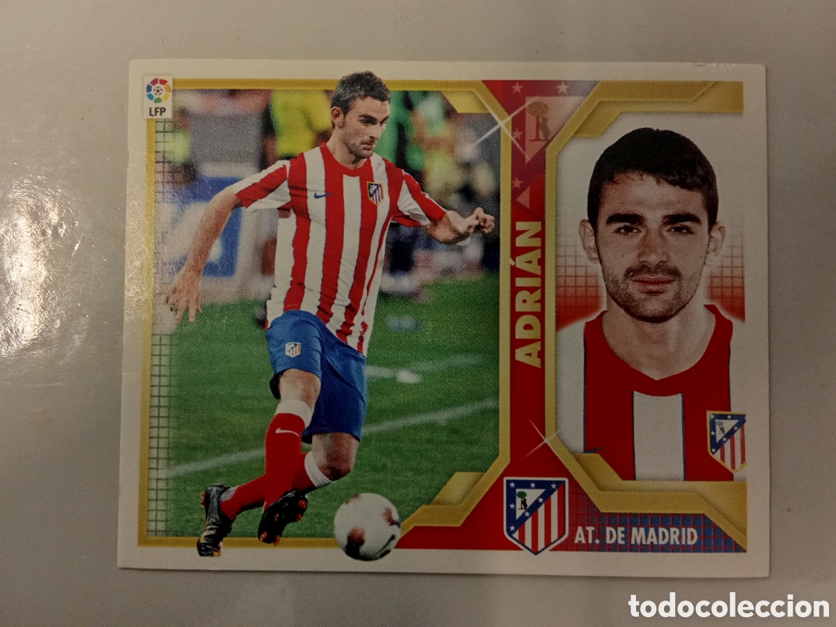 Cromos de F&uacute;tbol: ADRIAN AT MADRID FICHAJE 26 LIGA ESTE 2011 2012 11-12 SIN PEGAR