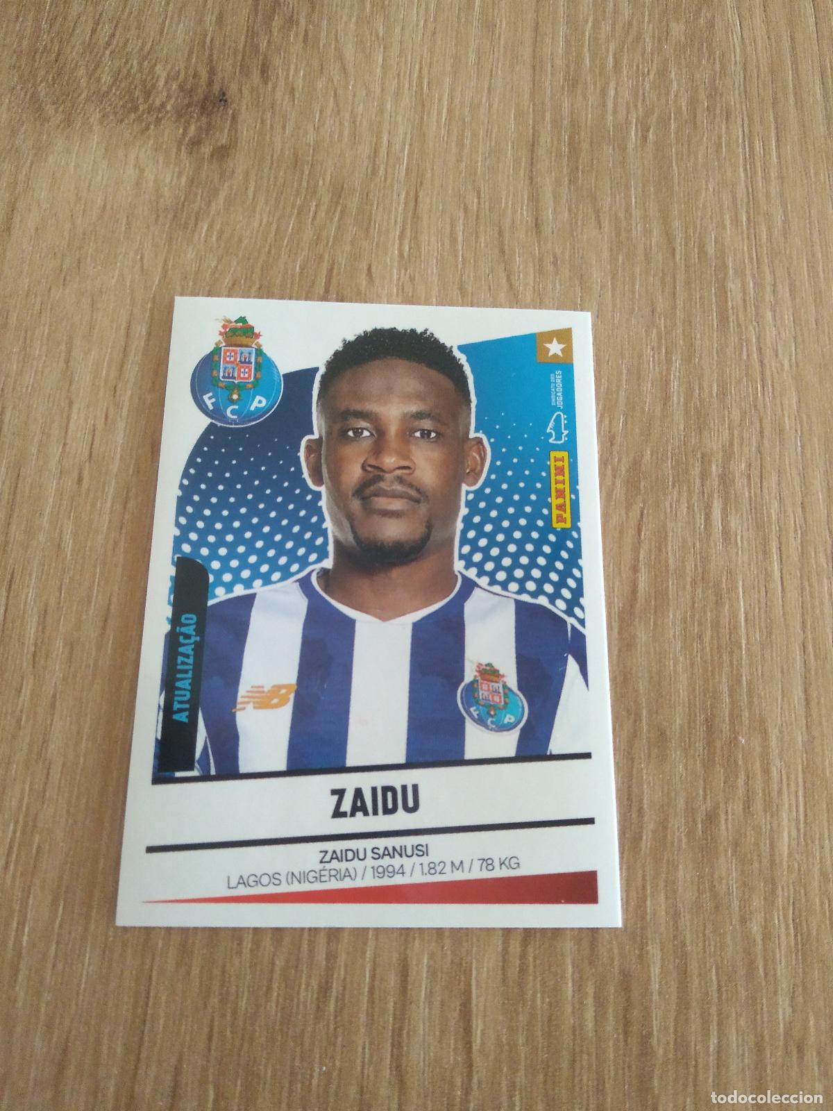 Cromos de F&uacute;tbol: 471 ZAIDU PORTO CROMO FUTBOL PANINI PORTUGAL 2024-2025 FUTEBOL 24-25 LIGA BETCLIC