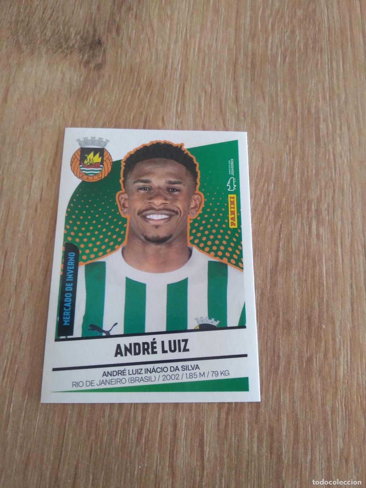 Cromos de F&uacute;tbol: 474 ANDRE LUIZ RIO AVE CROMO FUTBOL PANINI PORTUGAL 2024-2025 FUTEBOL 24-25 LIGA BETCLIC