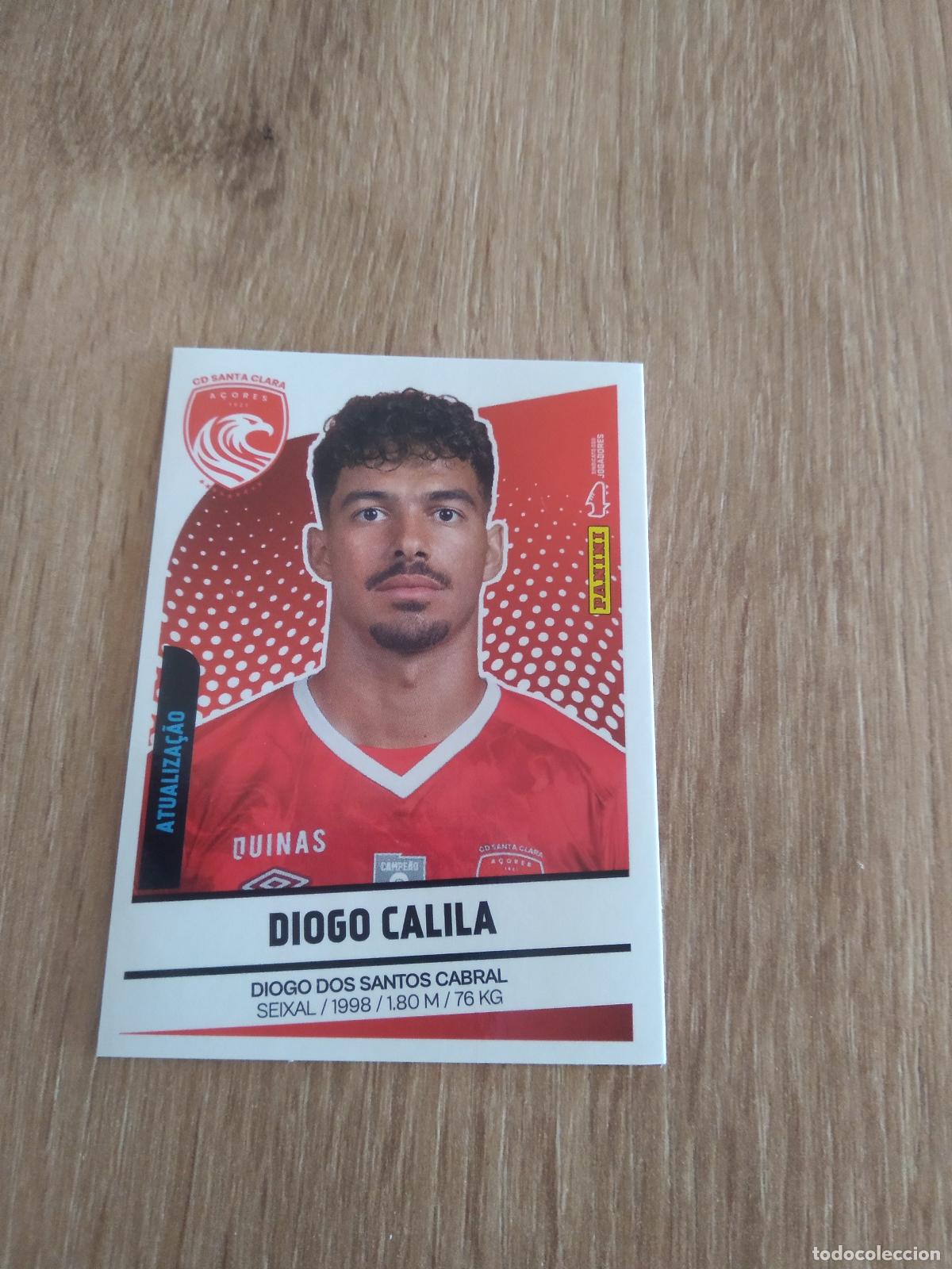 Cromos de F&uacute;tbol: 475 DIOGO CALILA SANTA CLARA CROMO FUTBOL PANINI PORTUGAL 2024-2025 FUTEBOL 24-25 LIGA BETCLIC