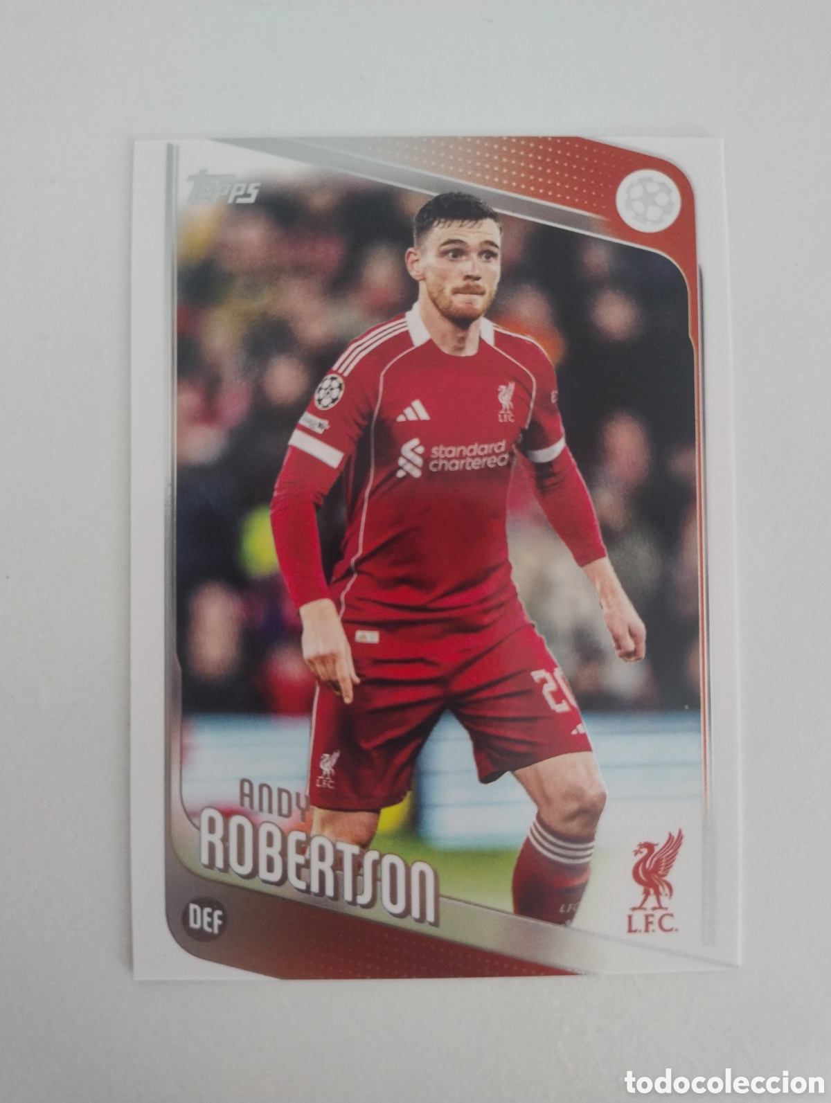 Cromos de F&uacute;tbol: 71 - Robertson - Liverpool - Topps UCC Flagship 2025 - 2026