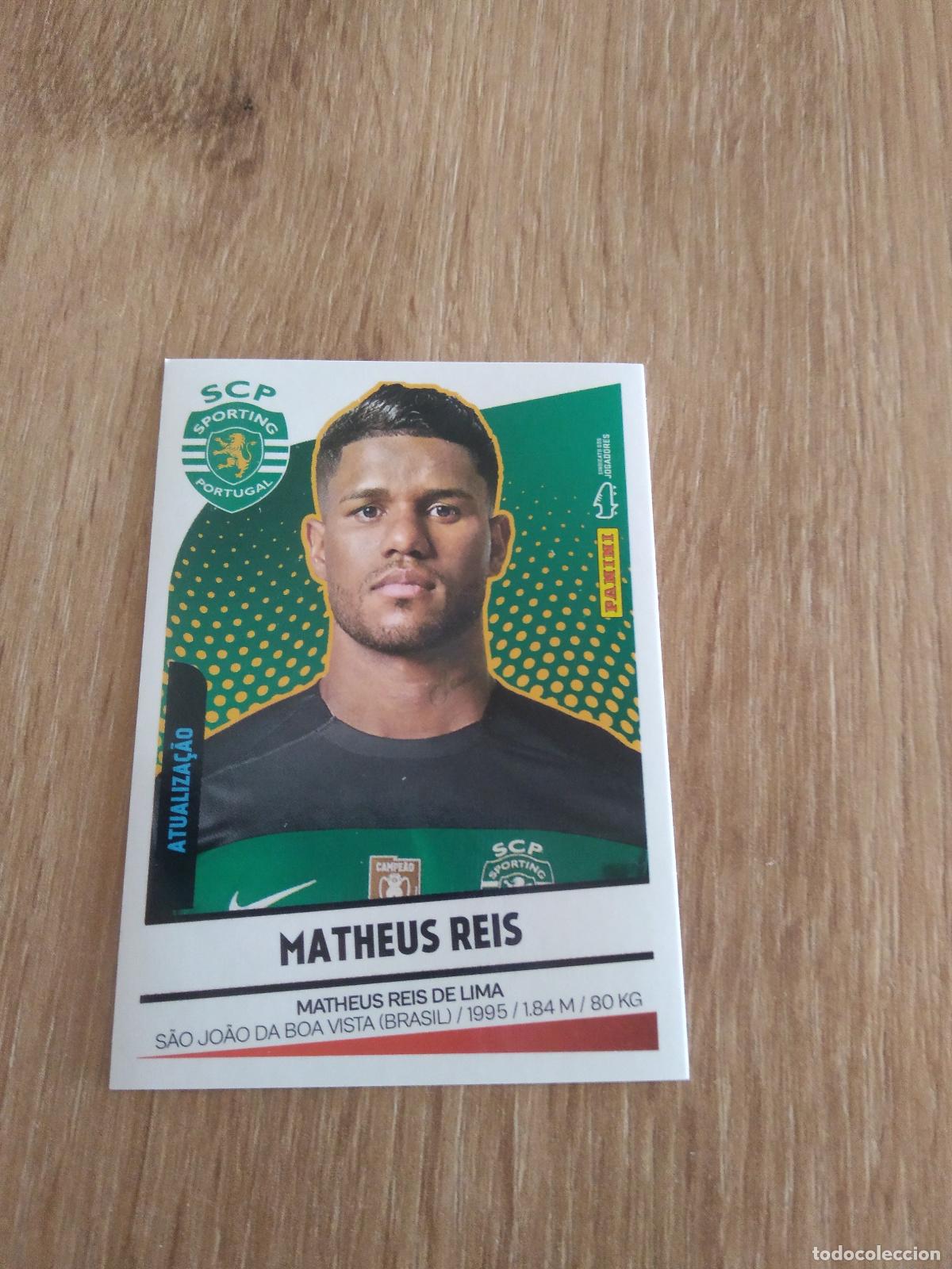 Cromos de F&uacute;tbol: 481 MATHEUS REIS SPORTING CROMO FUTBOL PANINI PORTUGAL 2024-2025 FUTEBOL 24-25 LIGA BETCLIC