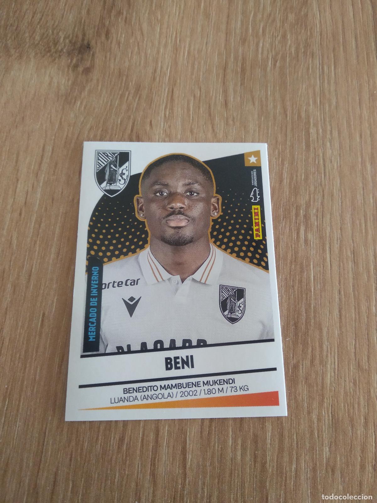 Cromos de F&uacute;tbol: 483 BENI VITORIA CROMO FUTBOL PANINI PORTUGAL 2024-2025 FUTEBOL 24-25 LIGA BETCLIC