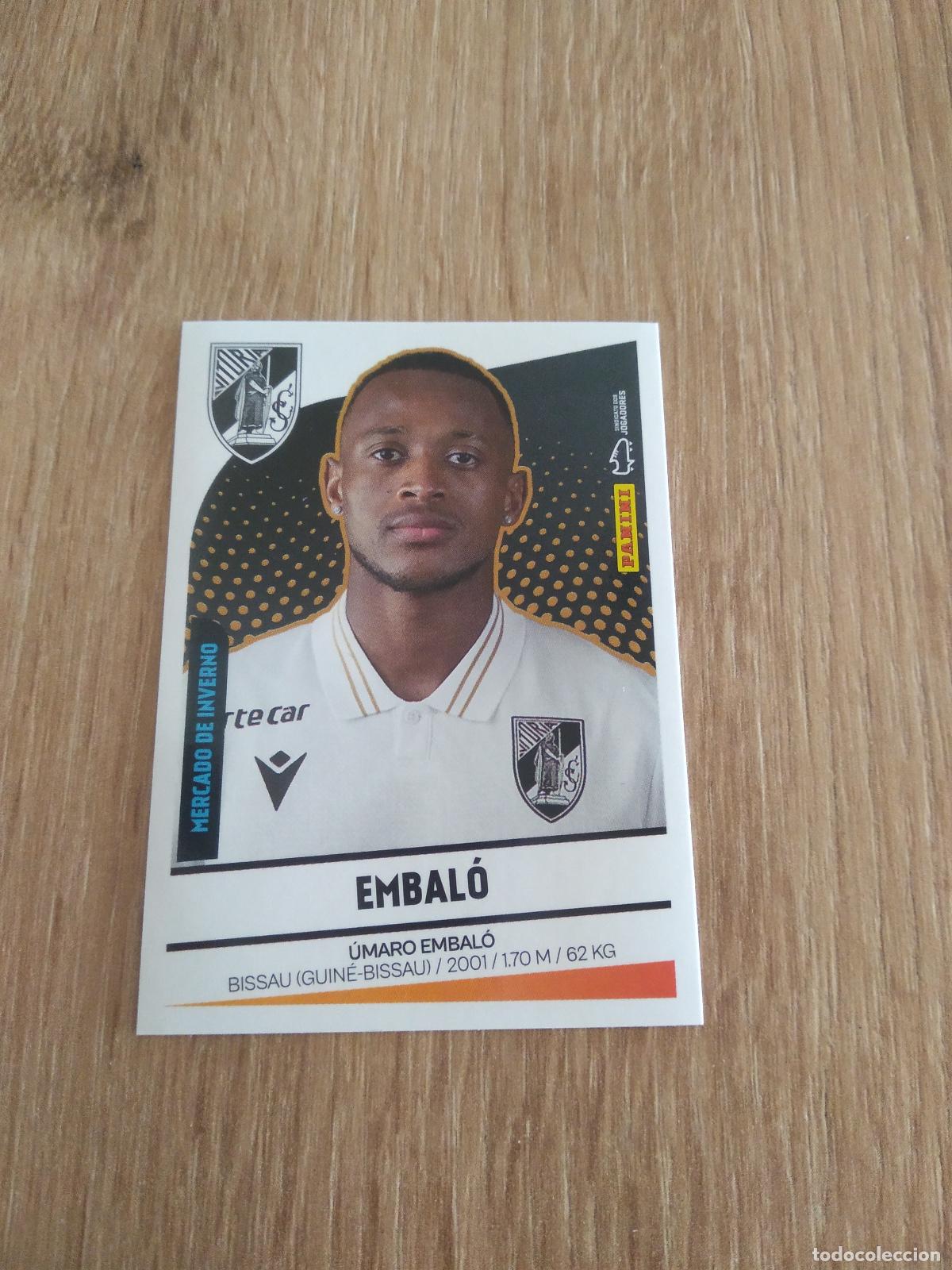 Cromos de F&uacute;tbol: 484 EMBALO VITORIA CROMO FUTBOL PANINI PORTUGAL 2024-2025 FUTEBOL 24-25 LIGA BETCLIC