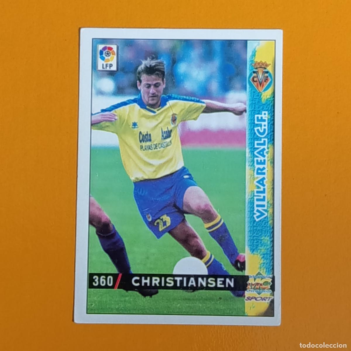 Cromos de F&uacute;tbol: 360 CHRISTIANSEN. VILLARREAL CF. LAS FICHAS DE LA LIGA 98-99. MUNDICROMO