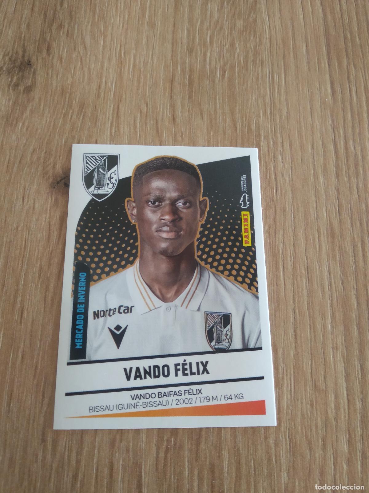 Cromos de F&uacute;tbol: 485 VANDO FELIX VITORIA CROMO FUTBOL PANINI PORTUGAL 2024-2025 FUTEBOL 24-25 LIGA BETCLIC