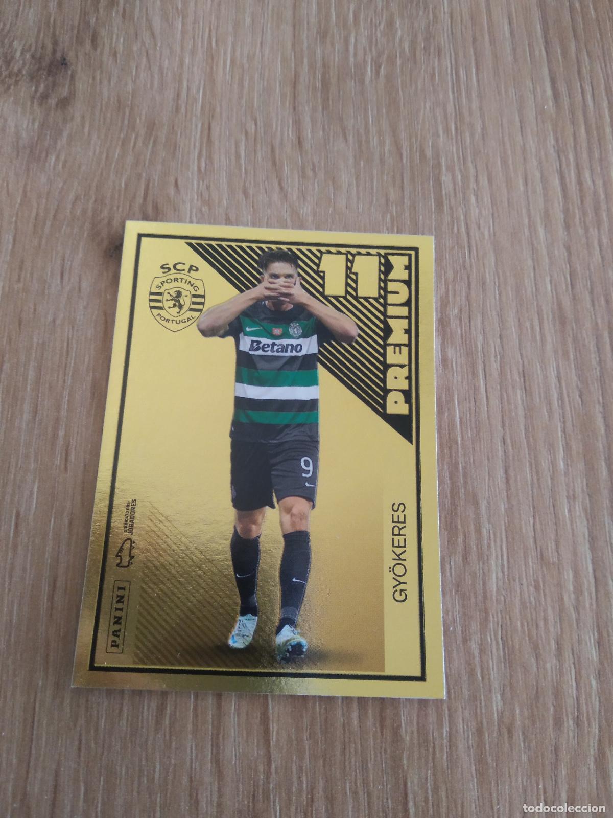 Cromos de F&uacute;tbol: GYOKERES SPORTING PREMIUM CROMO FUTBOL PANINI LIGA PORTUGAL 2024-2025 FUTEBOL 24-25 LIGA BETCLIC