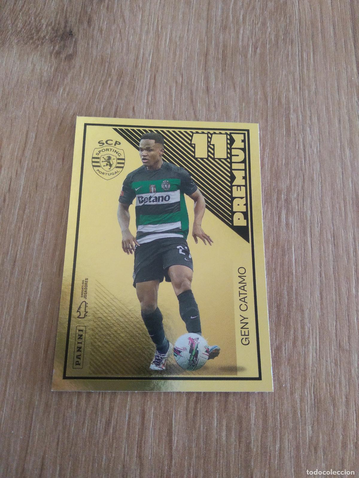 Cromos de F&uacute;tbol: GENY CATAMO SPORTING PREMIUM CROMO FUTBOL PANINI LIGA PORTUGAL 2024-2025 FUTEBOL 24-25 LIGA BETCLIC