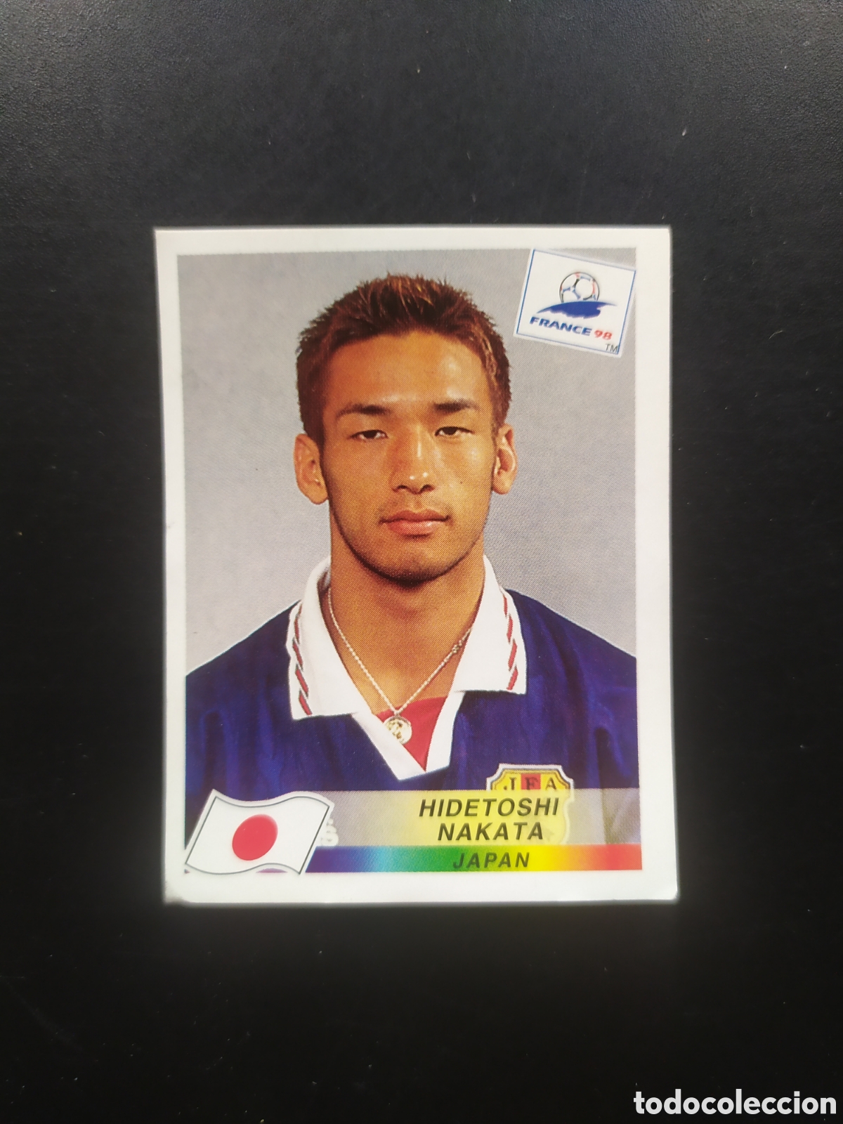 Cromos de Futebol: Mundial Francia 98 panini Nakata n&deg; 524 Jap&oacute;n sin pegar