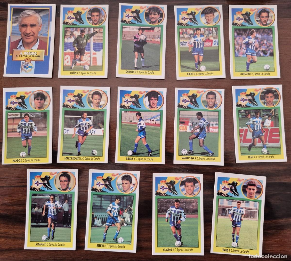 Cromos de Futebol: este 93-94 93 94 1993-1994 deportivo coru&ntilde;a cromos carton