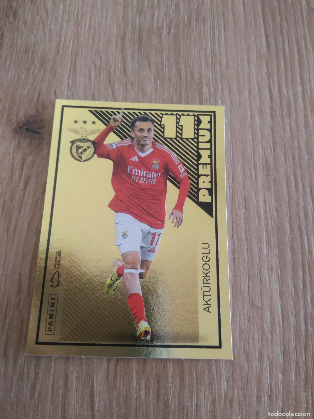 Cromos de Futebol: AKTURKOGLU BENFICA PREMIUM CROMO FUTBOL PANINI PORTUGAL 2024-2025 FUTEBOL 24-25 LIGA BETCLIC