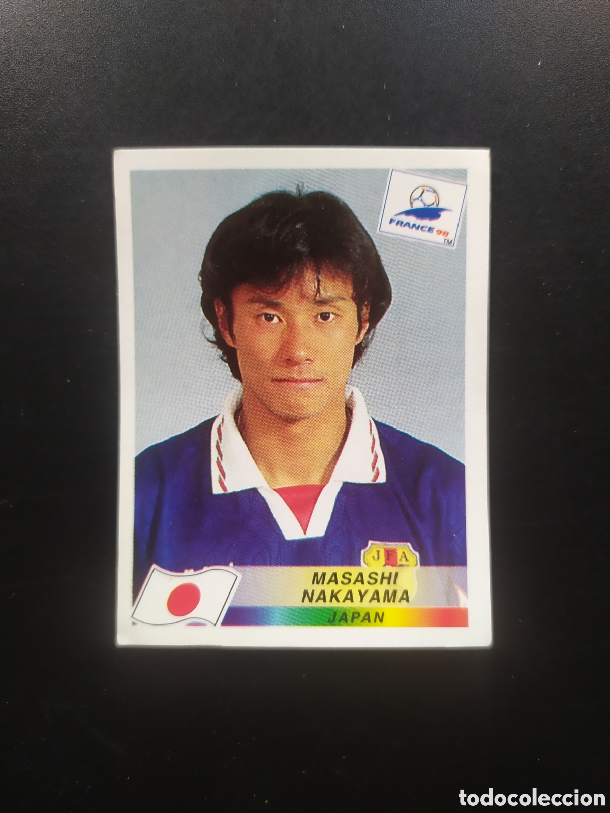 Cromos de Futebol: Mundial Francia 98 panini Nakayama n&deg; 528 Jap&oacute;n sin pegar