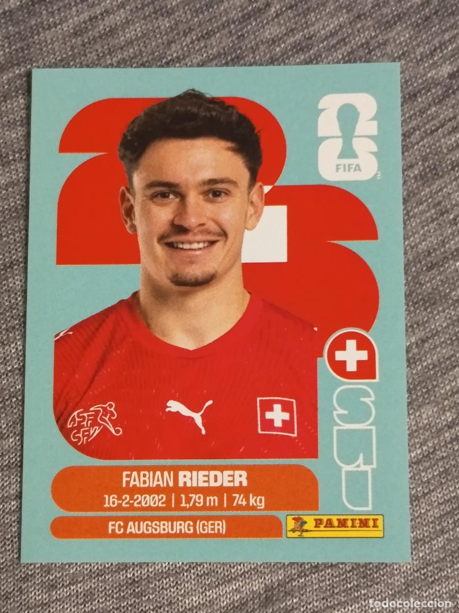 Cromos de Futebol: RIEDER SUI 12 STICKER MUNDIAL 2026 PANINI FIFA WORLD CUP NUEVO