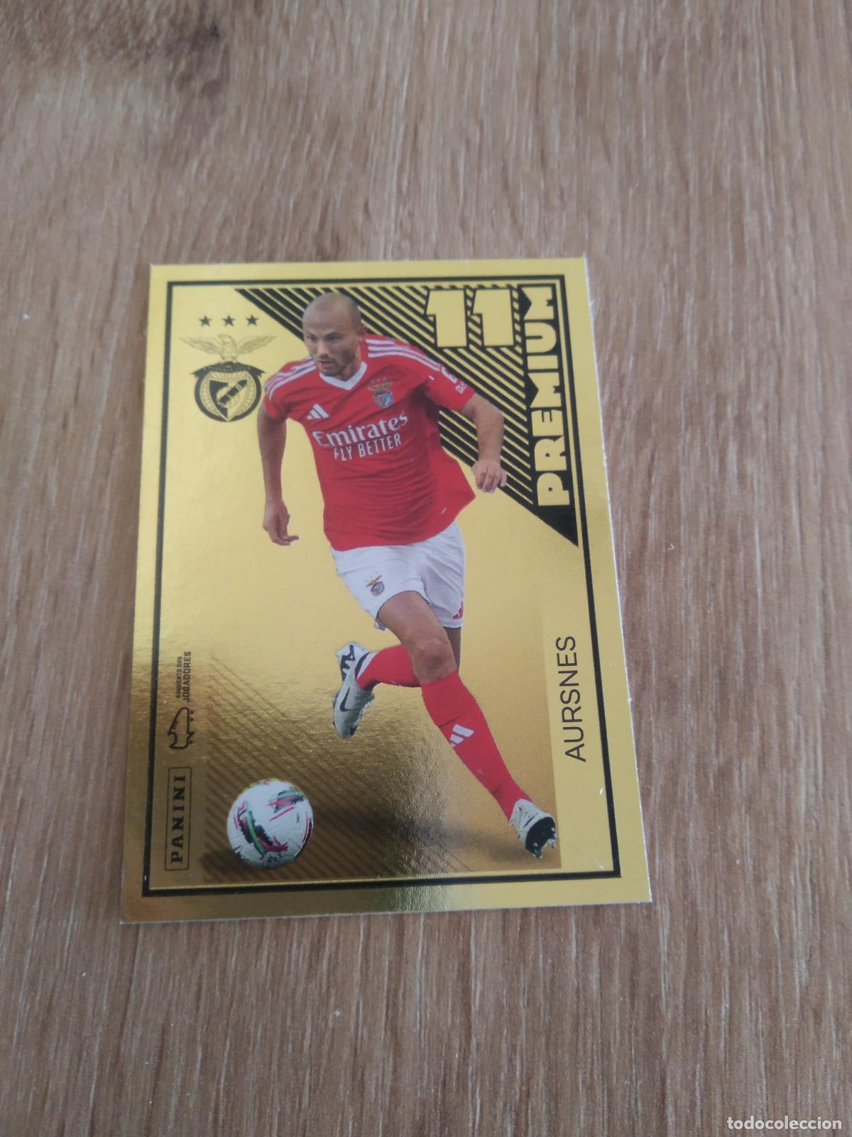 Cromos de Futebol: AURSNES BENFICA PREMIUM CROMO FUTBOL PANINI PORTUGAL 2024-2025 FUTEBOL 24-25 LIGA BETCLIC