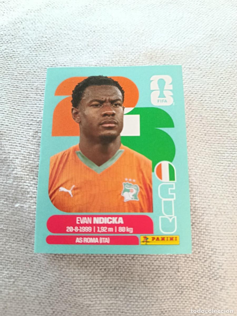 Figurine di Calcio: Panini Mundial 2026 Estados Unidos-Mexico. 6- Ndicka. Costa de Marfil. Nunca pegado.