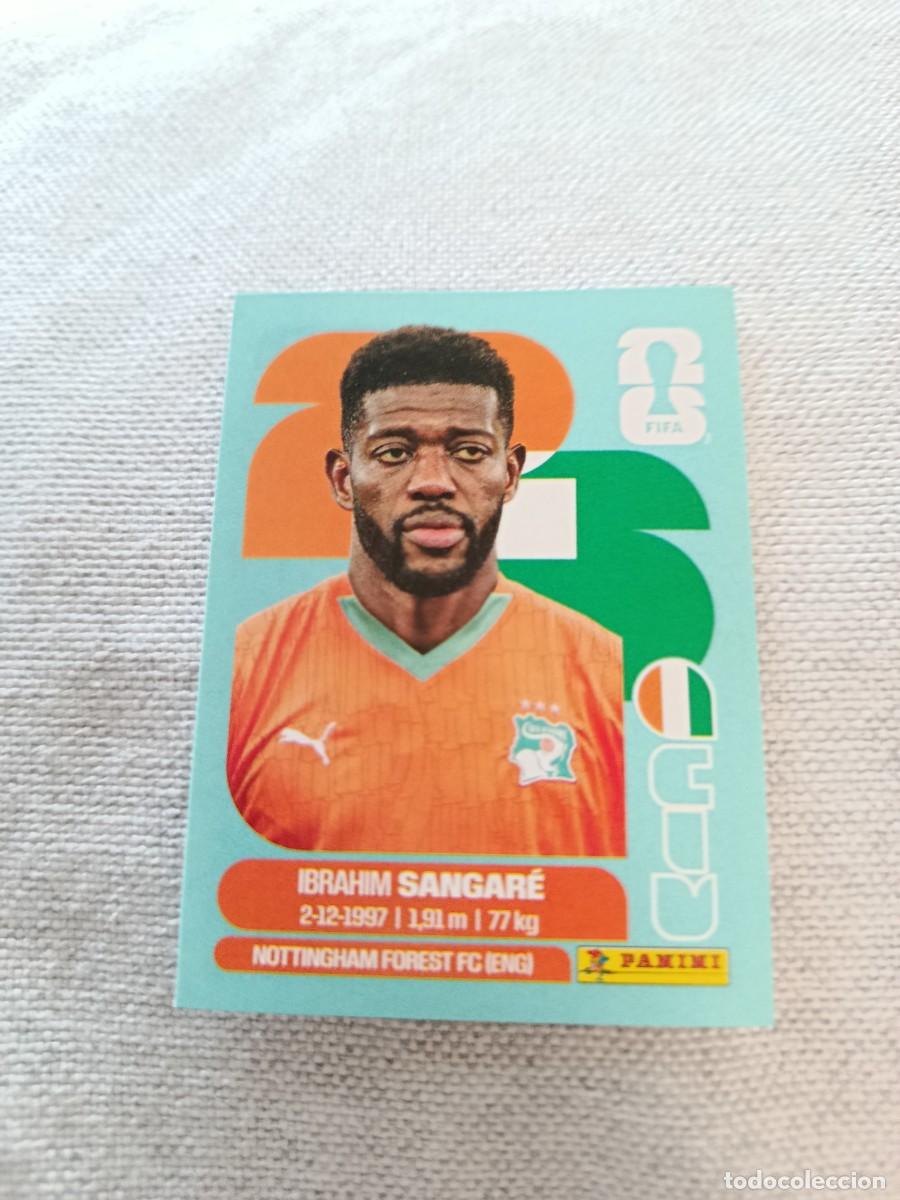 Fu&szlig;ball-Sticker: Panini Mundial 2026 Estados Unidos-Mexico. 12- Sangar&eacute;. Costa de Marfil. Nunca pegado.