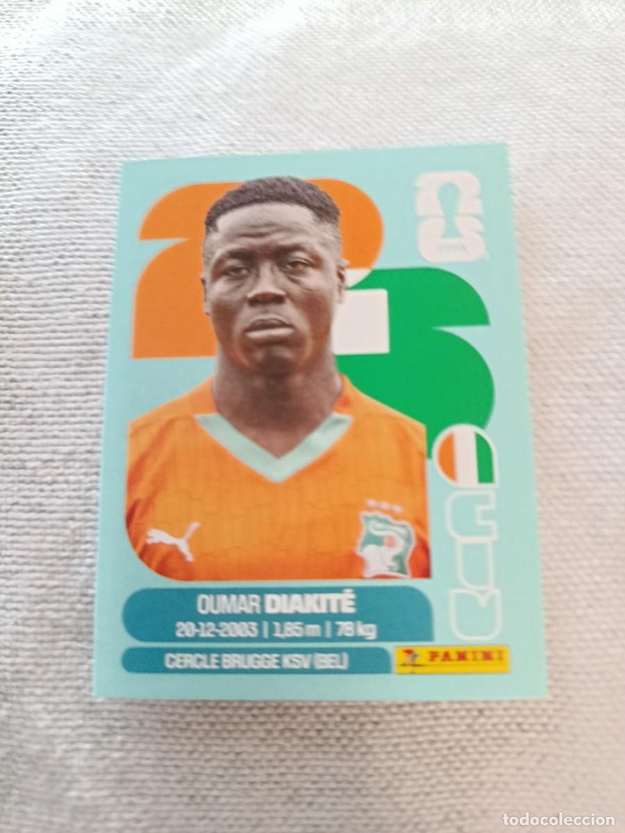Football Stickers: Panini Mundial 2026 Estados Unidos-Mexico. 20- Diakit&eacute;. Costa de Marfil. Nunca pegado.