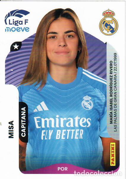 Football Stickers: CROMO PANINI LIGA FEMENINA F 2025-26 (25 - 26) - N&ordm; 265 - MISA - REAL MADRID