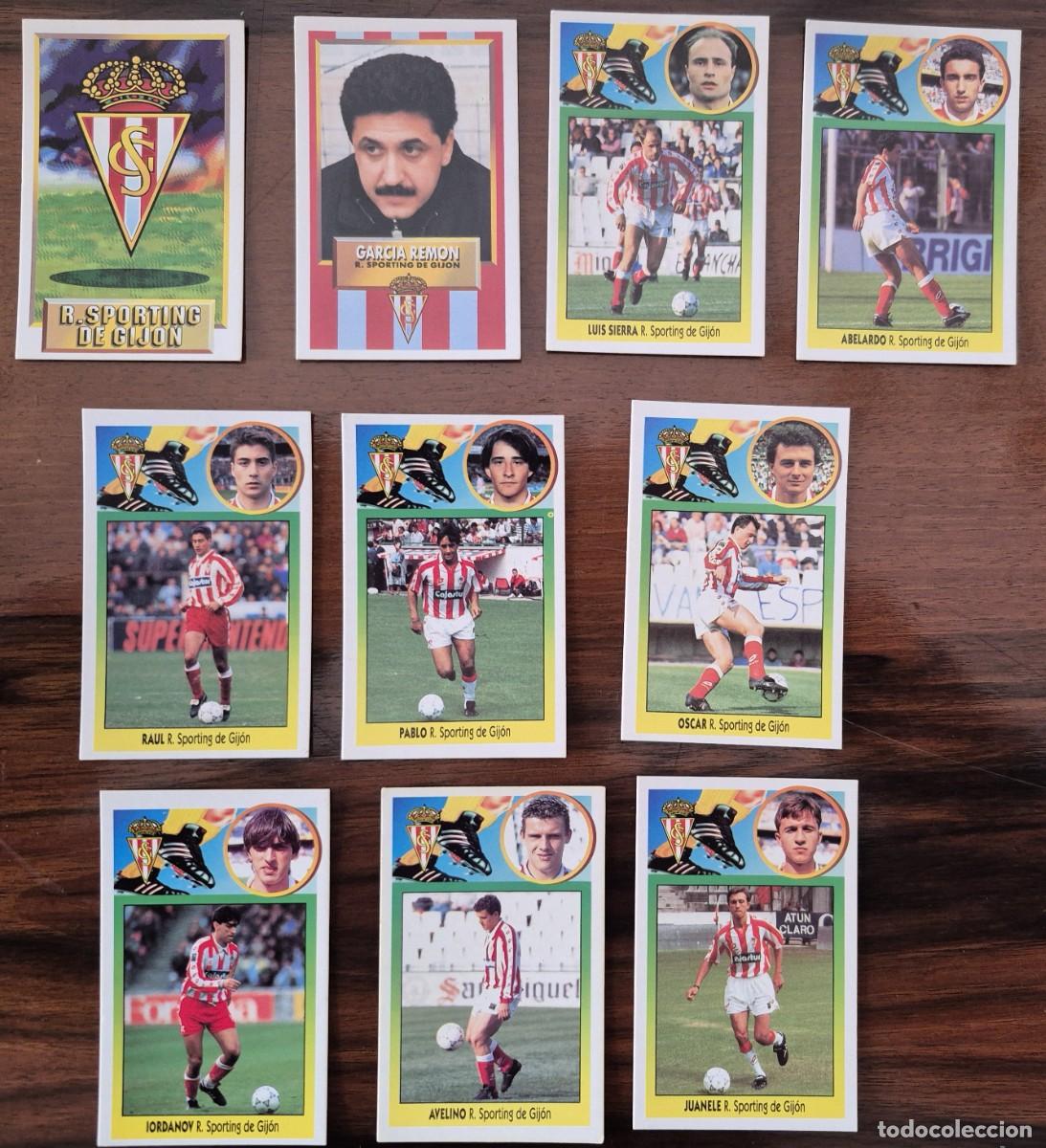 Cromos de Futebol: este 93-94 93 94 1993-1994 sporting gijon cromos carton